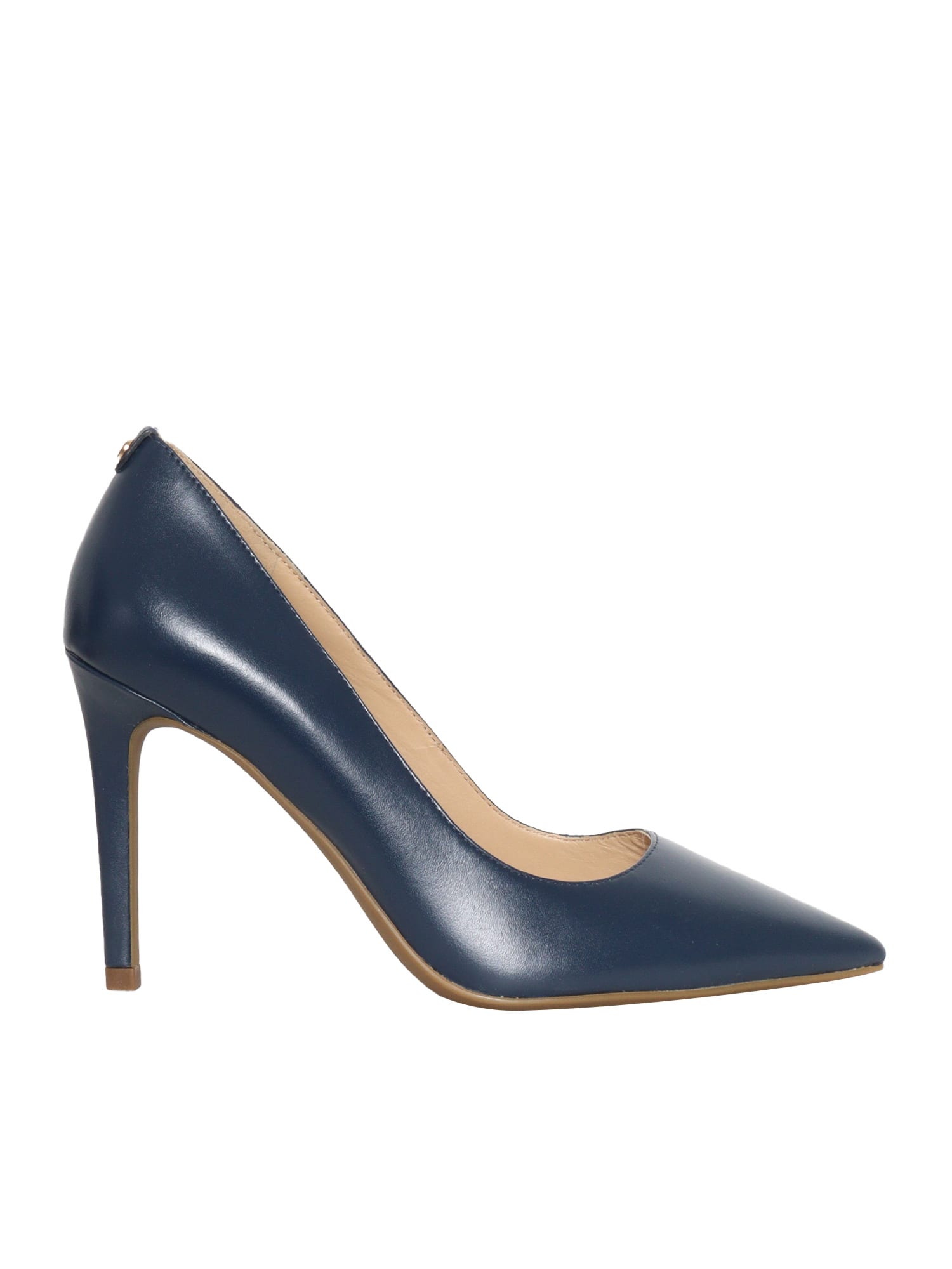 Shop Michael Kors Alina Blu Pumps In Blue