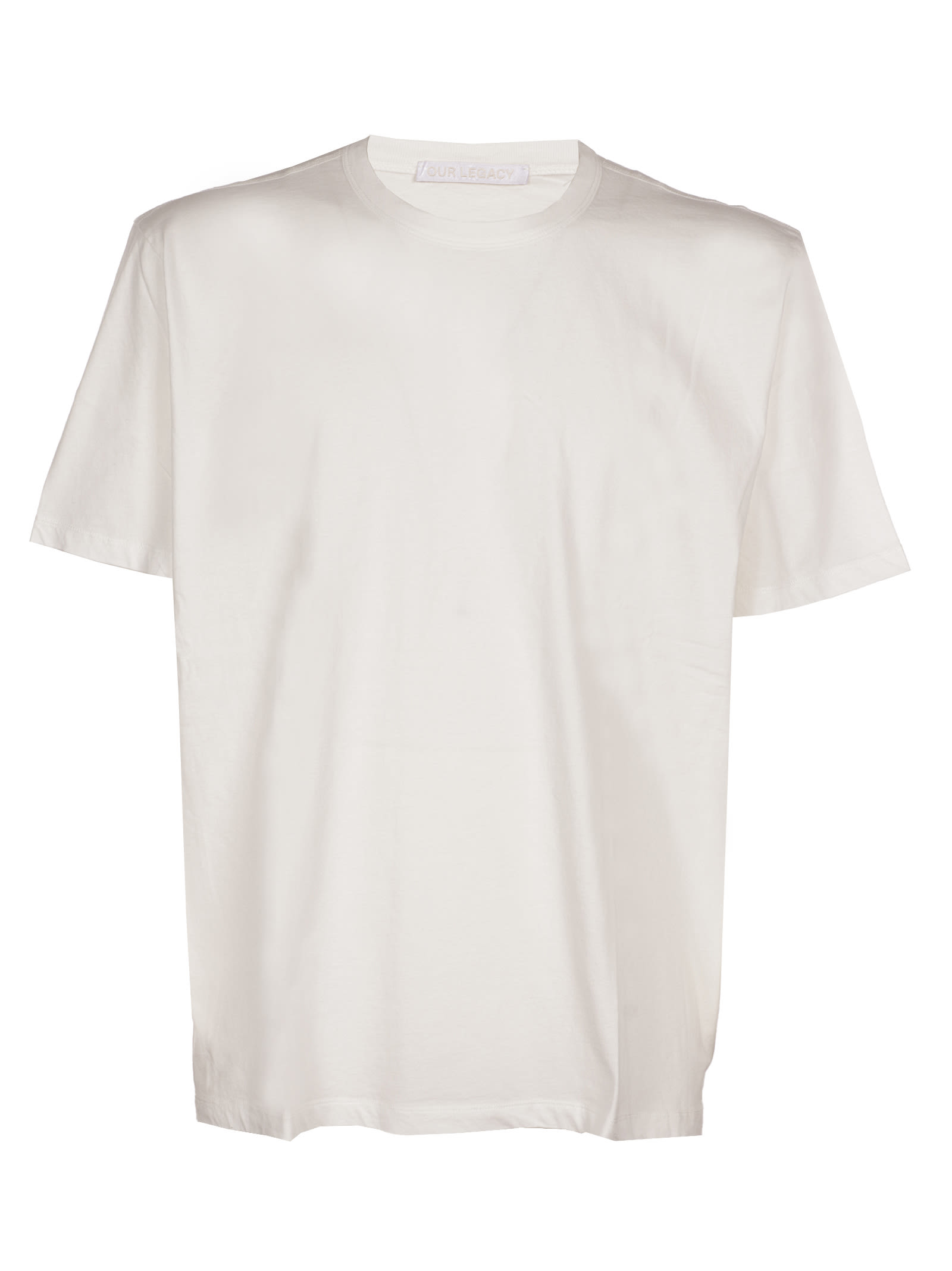 Our Legacy New Box Tshirt White Clean Jersey