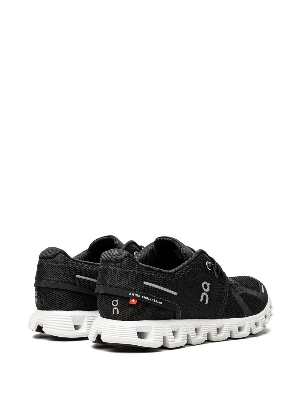 Shop On Cloud 5 Sneakers In Black White