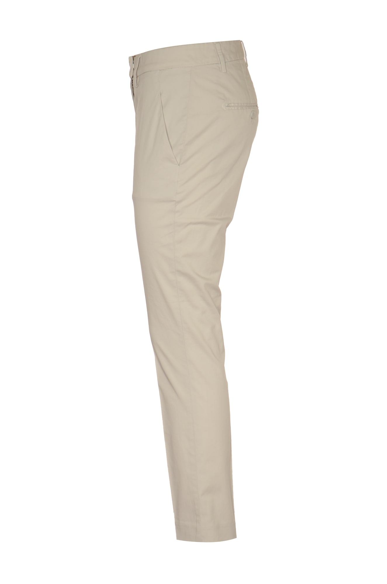 Shop Dondup Concealed Fitted Trousers
