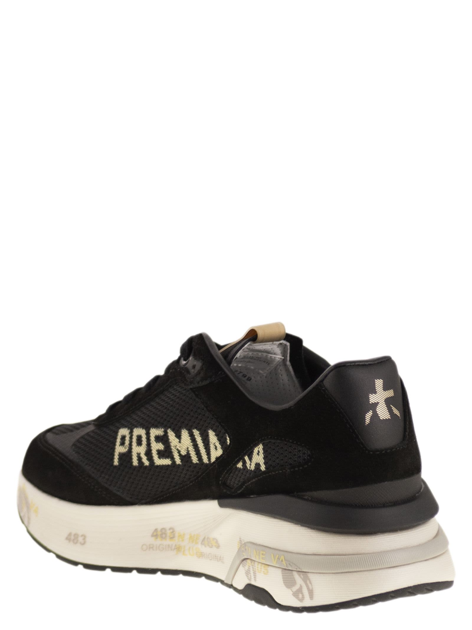 Premiata Moerund 7799 Sneaker In Black