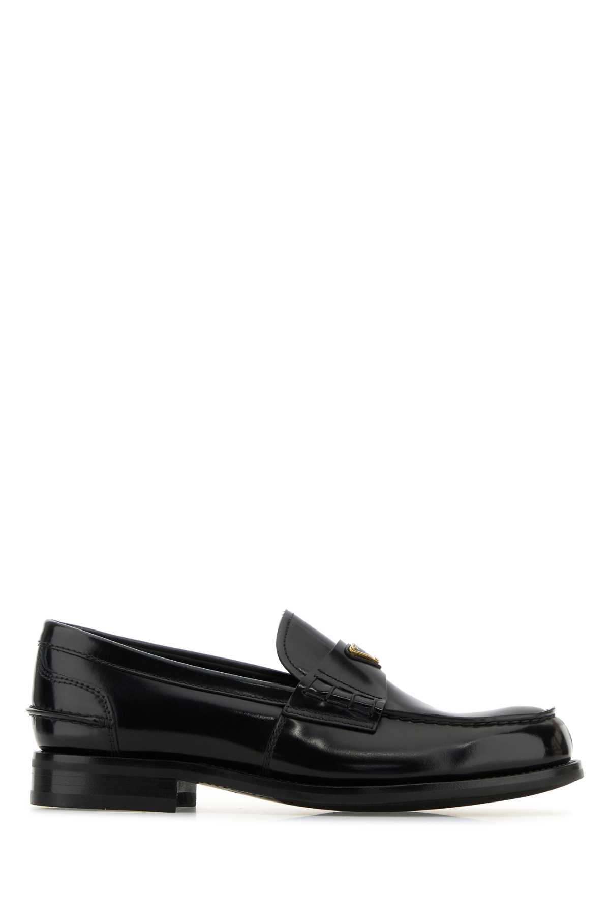 Black Leather Loafers