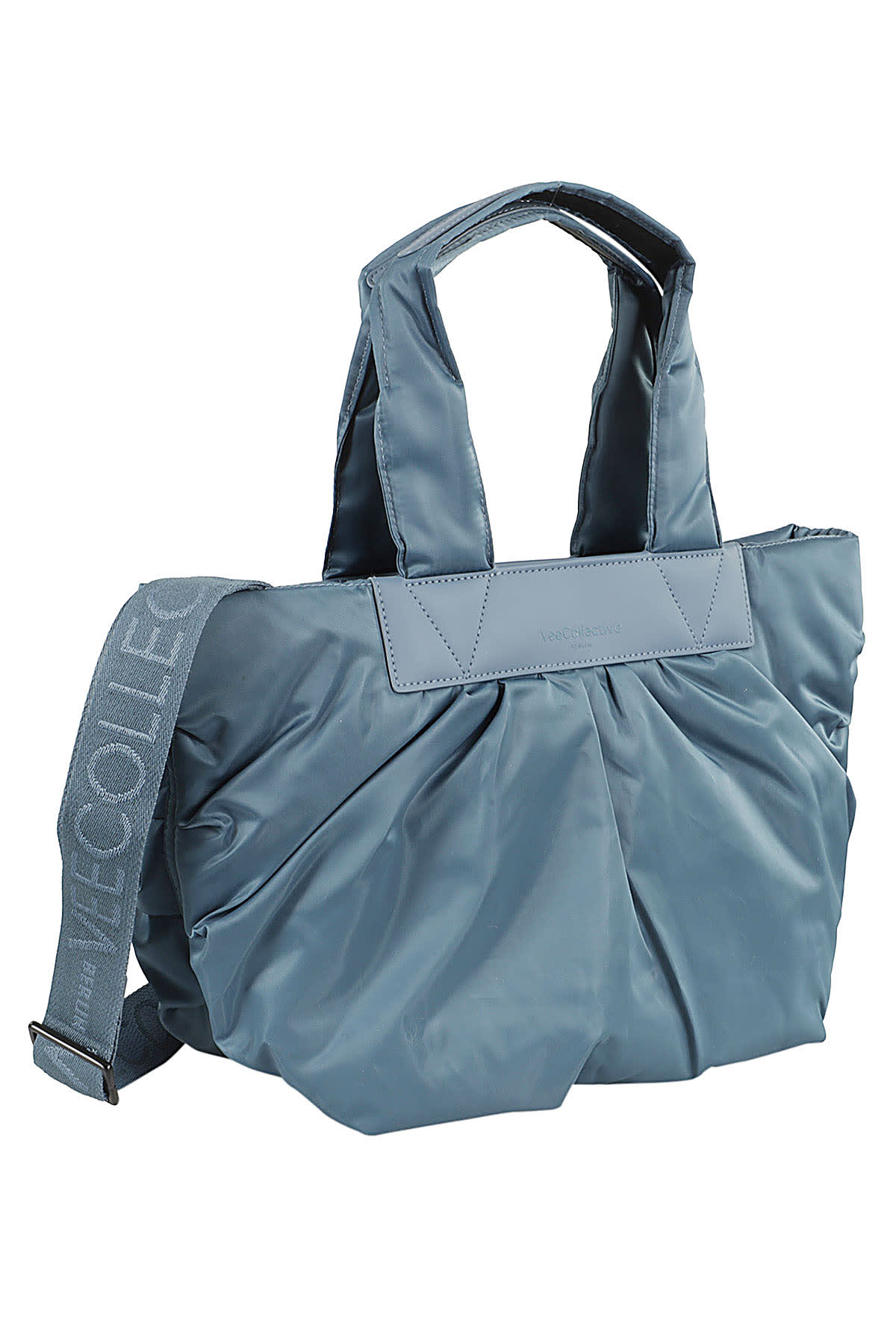 Shop Veecollective Caba Tote Small In Bluefin Bluef