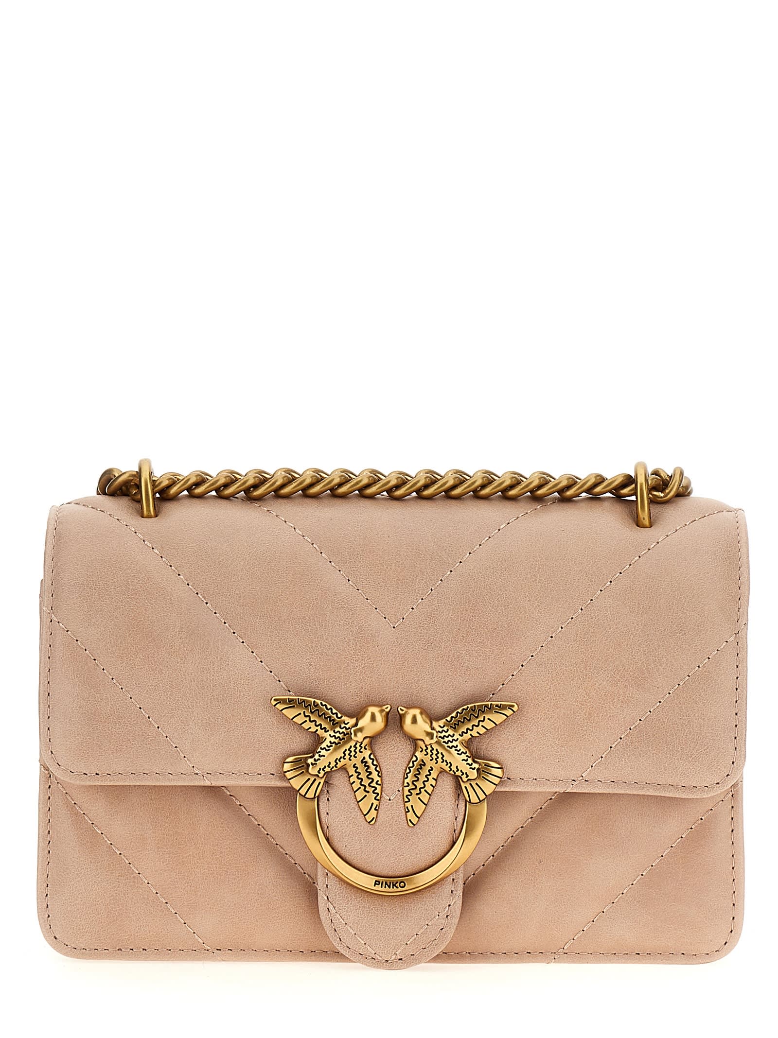 PINKO LOVE ONE MINI CROSSBODY BAG 