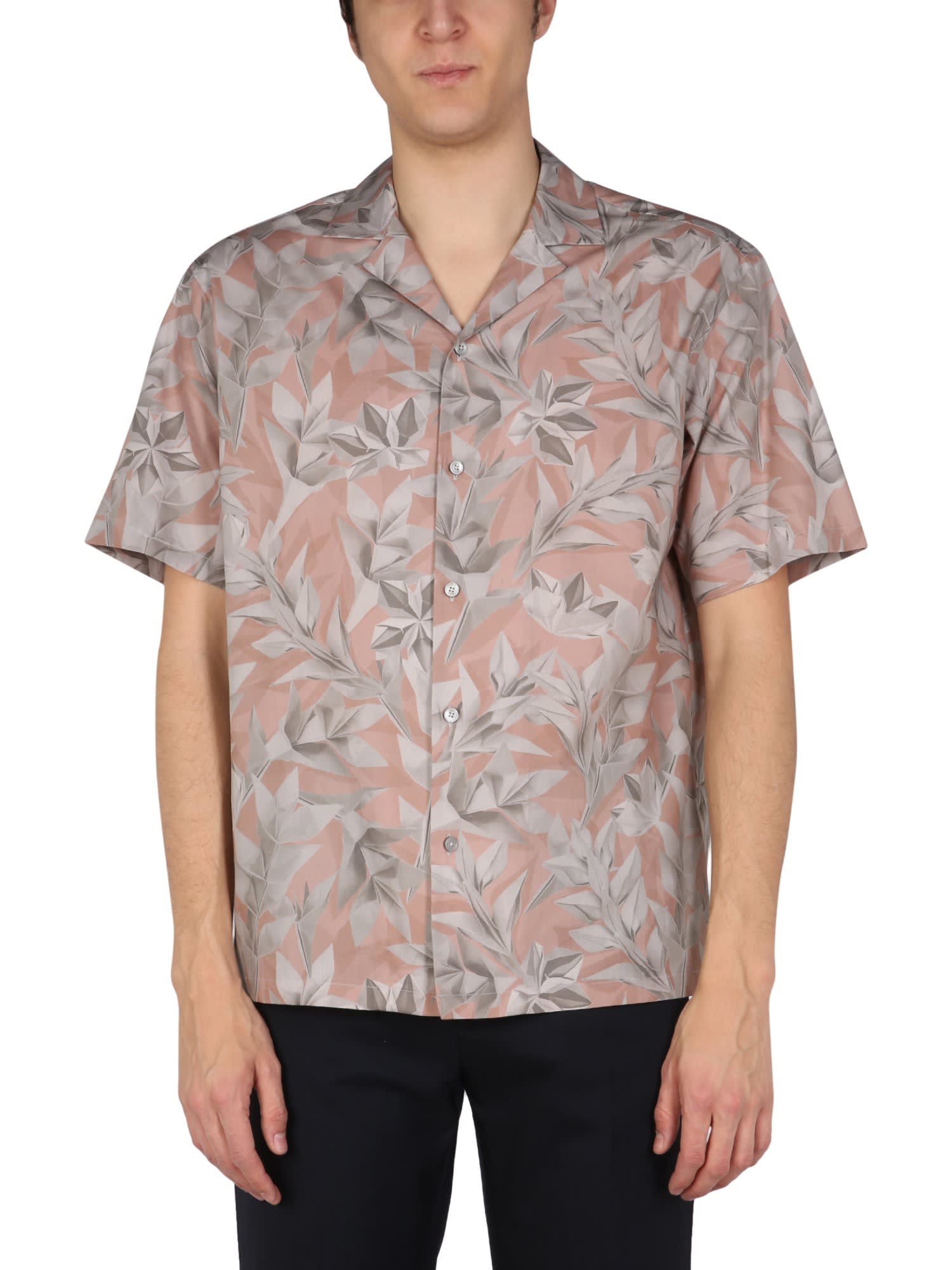 Z Zegna Shirt With Floral Pattern