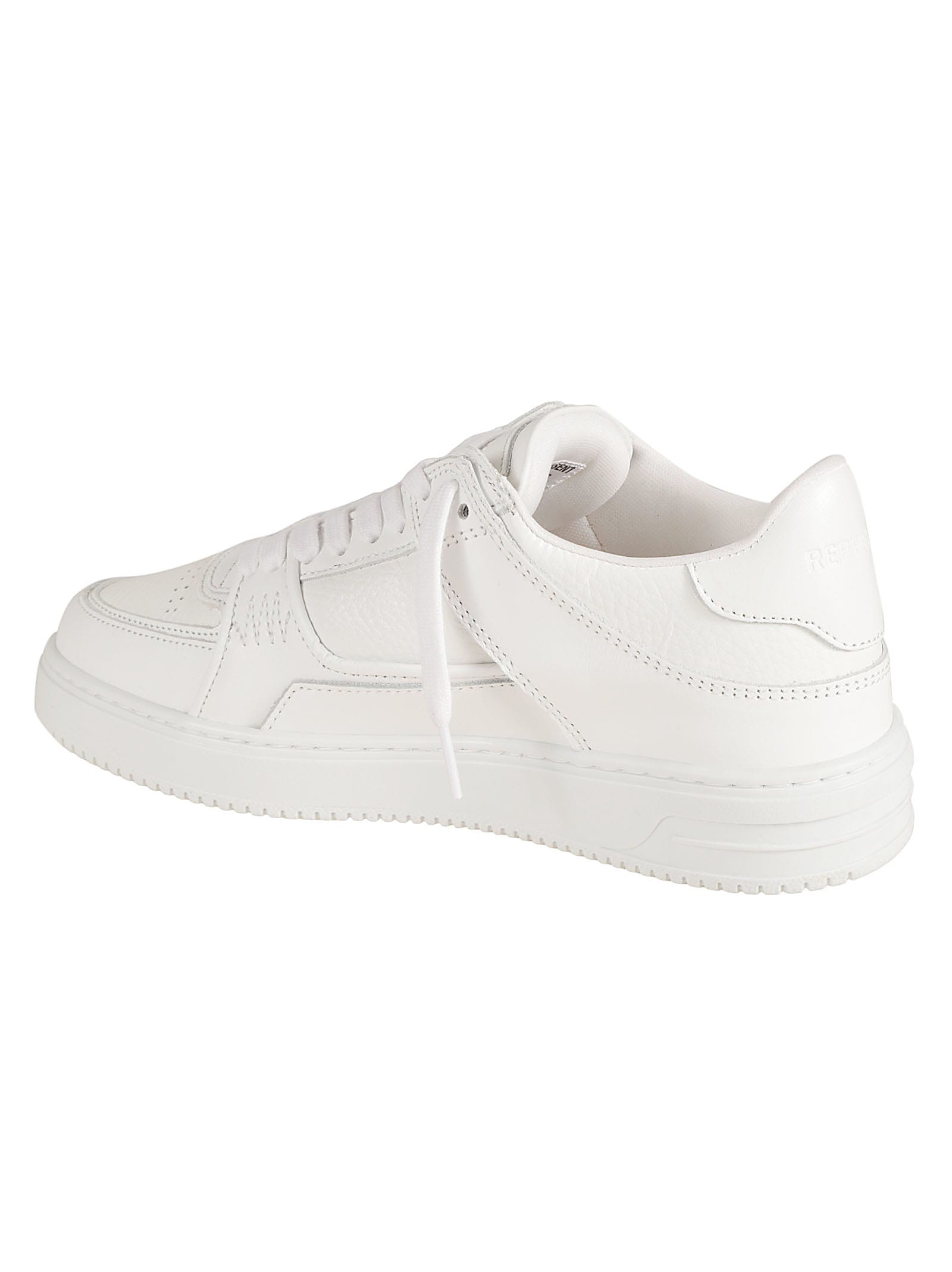 Shop Represent Classic Low Lace-up Sneakers In Flat White