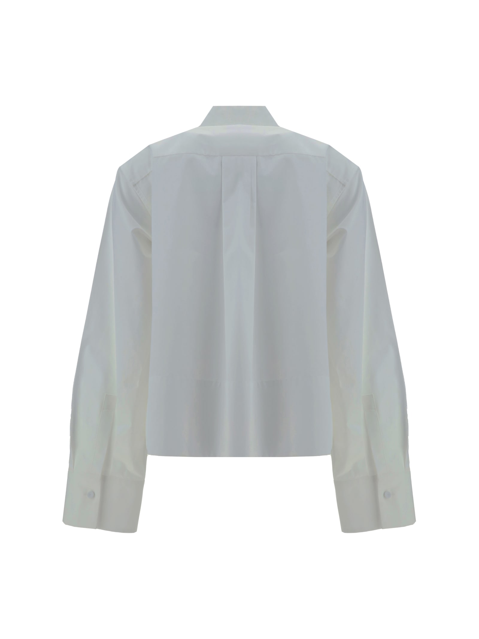 Shop Jil Sander Shirt In Optic White