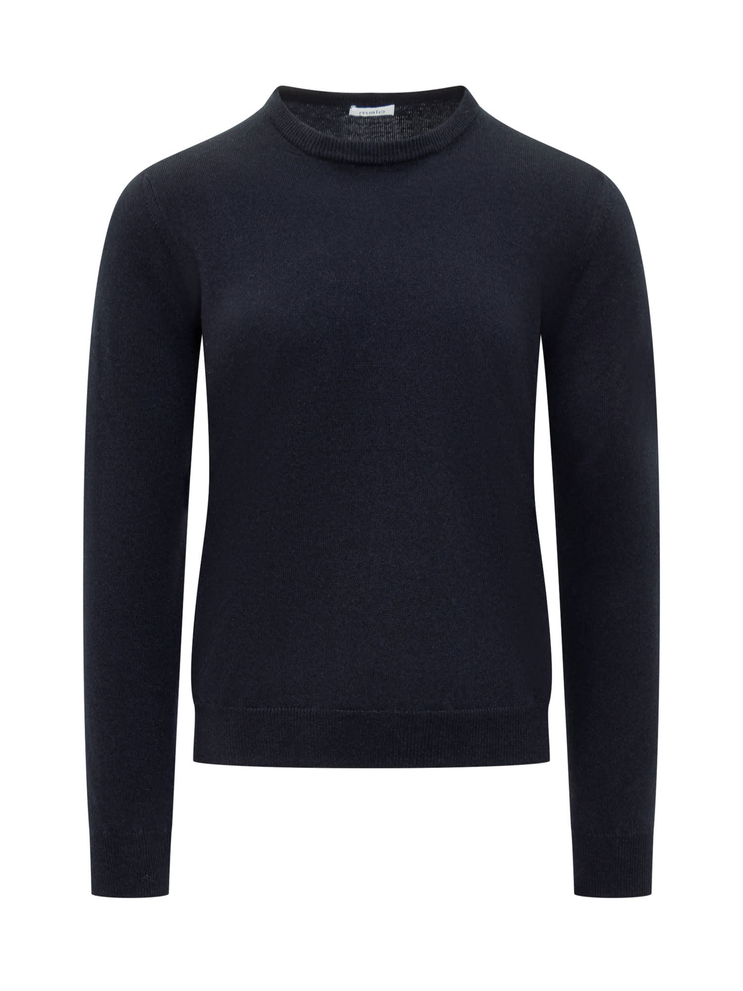 Shop Malo Cashmere Sweater In Blu