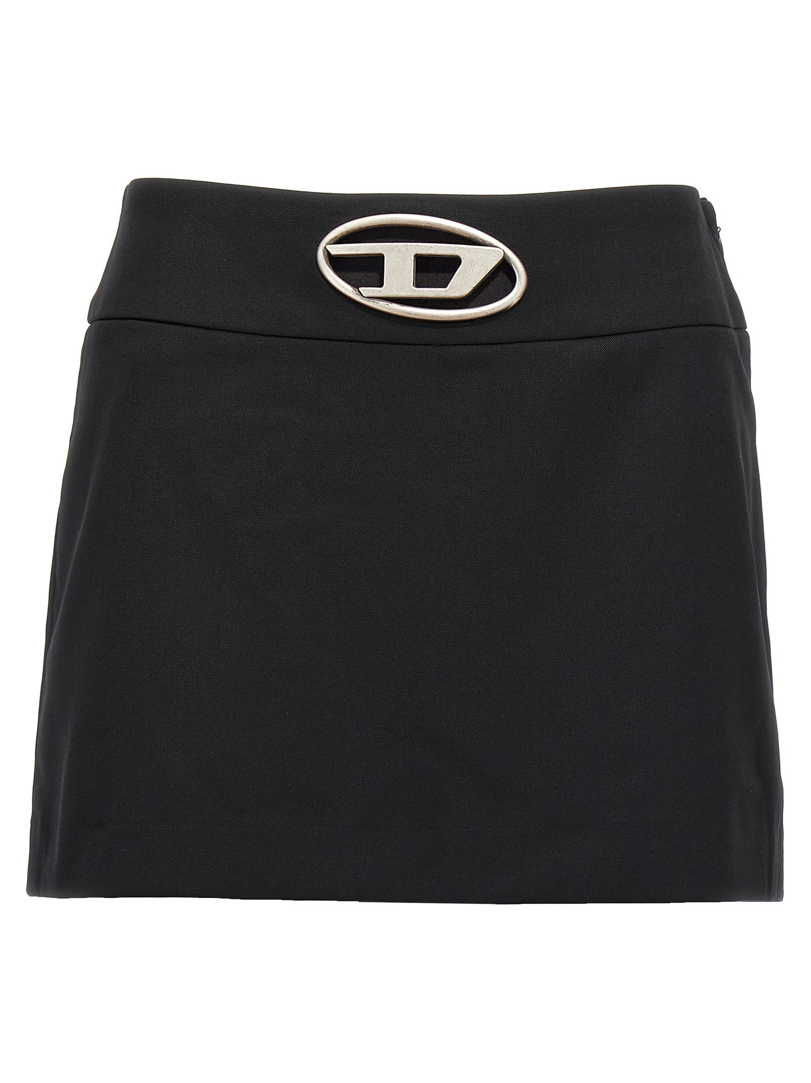 Shop Diesel O-dixy Skirt In Black