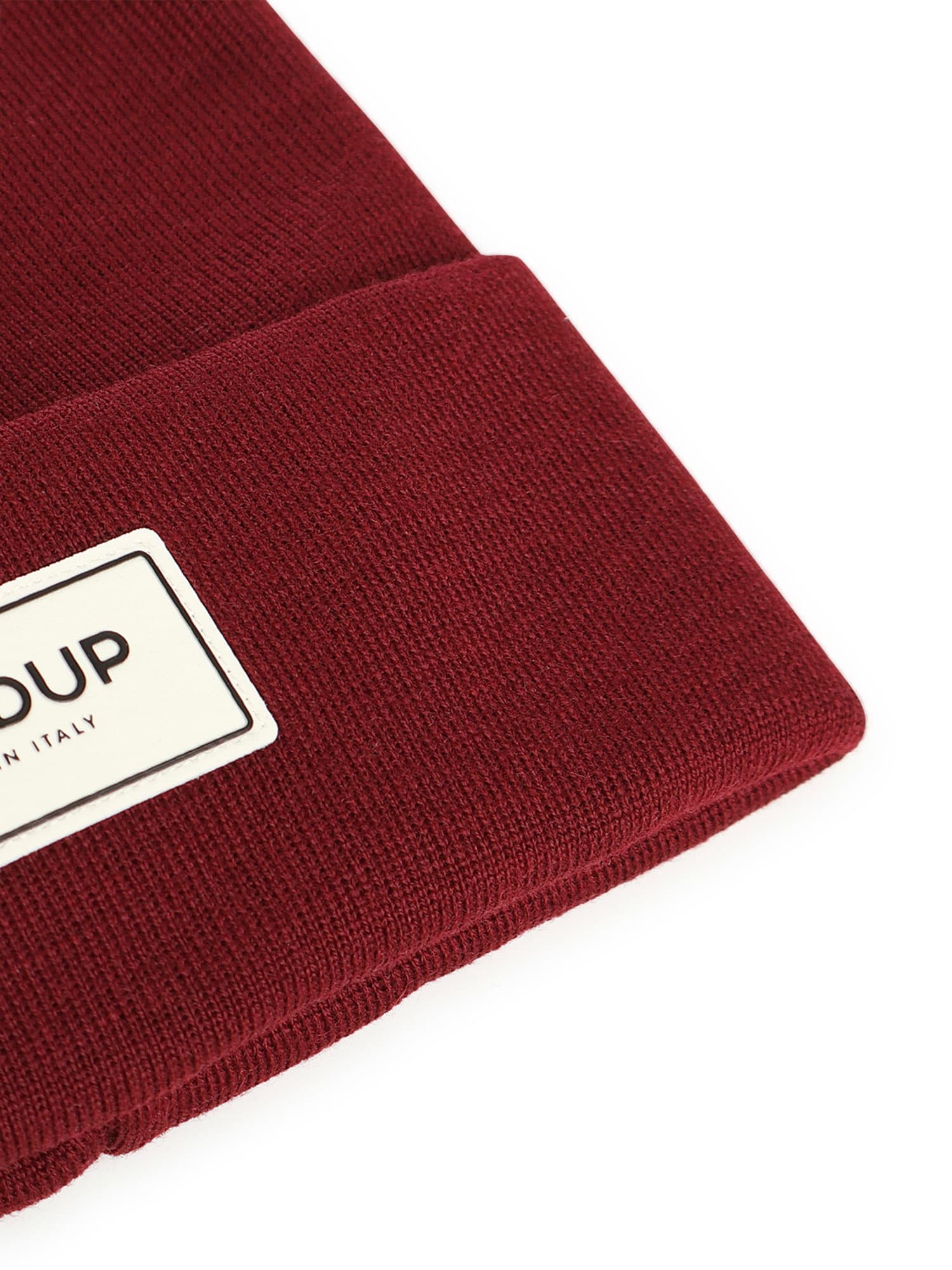 Dondup Logo-patch Beanie Hat In Black