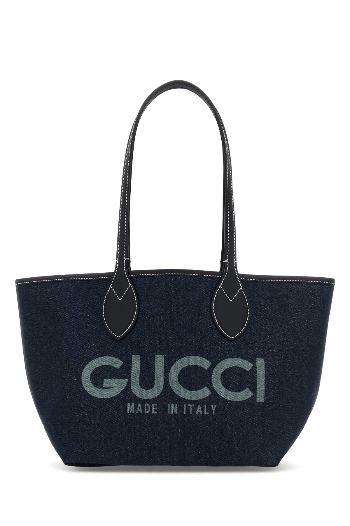 Gucci Denim Totissima Reversibile Shopping Bag