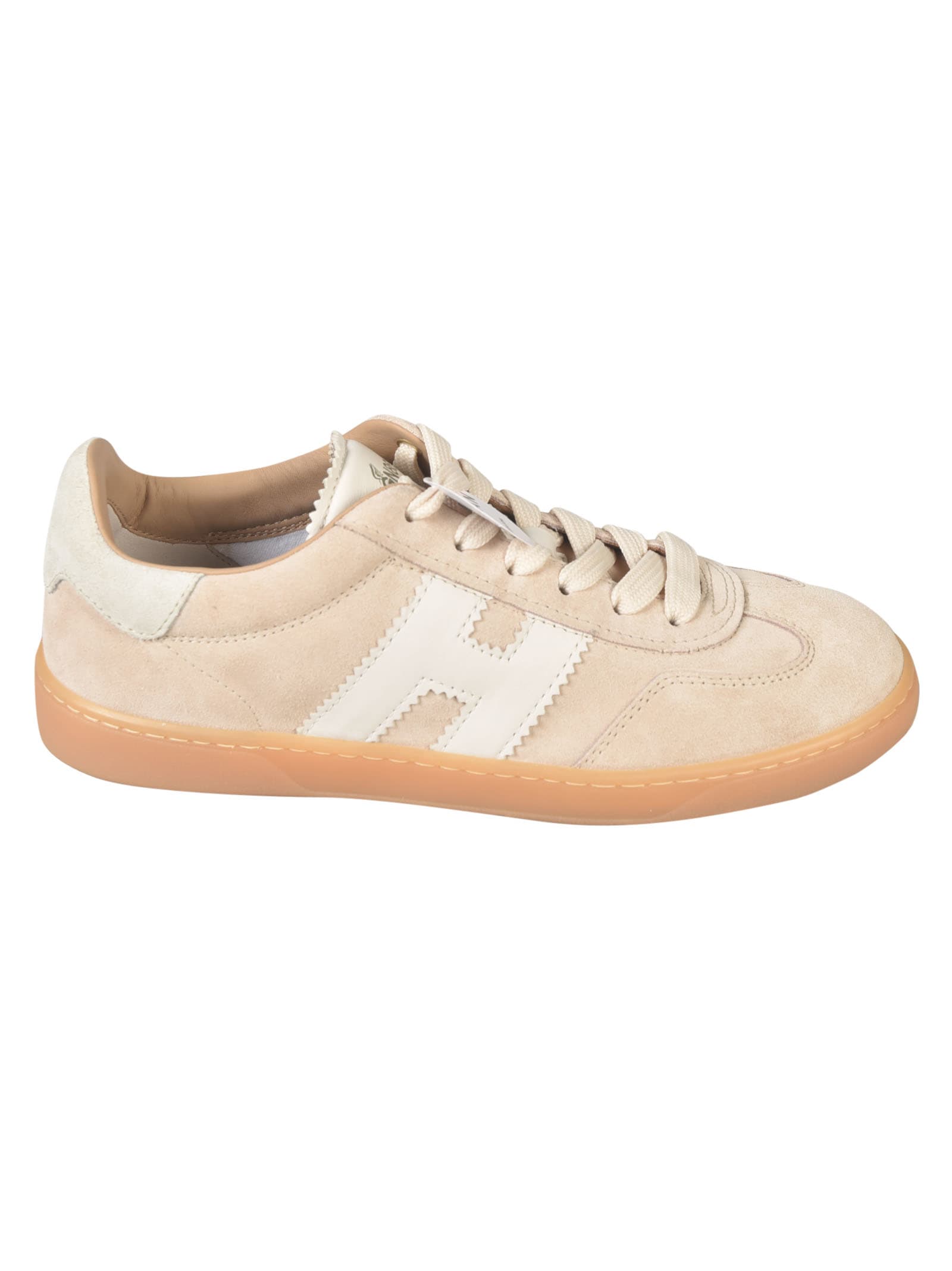 Shop Hogan Cool Sneakers In Beige