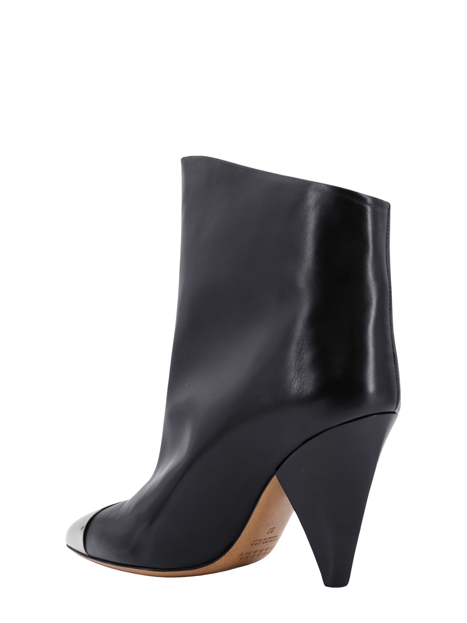 Shop Isabel Marant Lapio Ankle Boots In Black