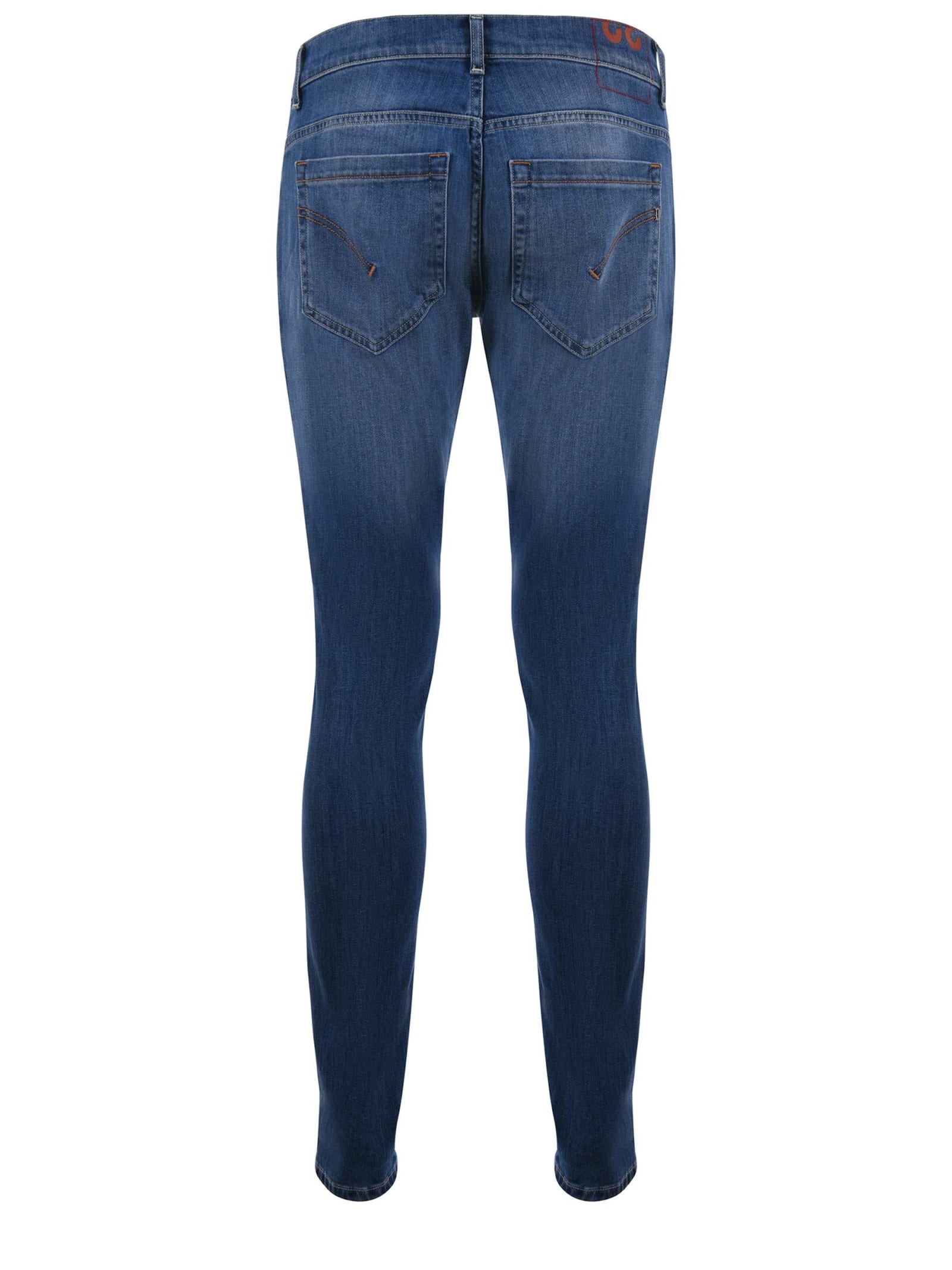 Shop Dondup Jeans  George In Denim Stretch Disponibile Store Scafati