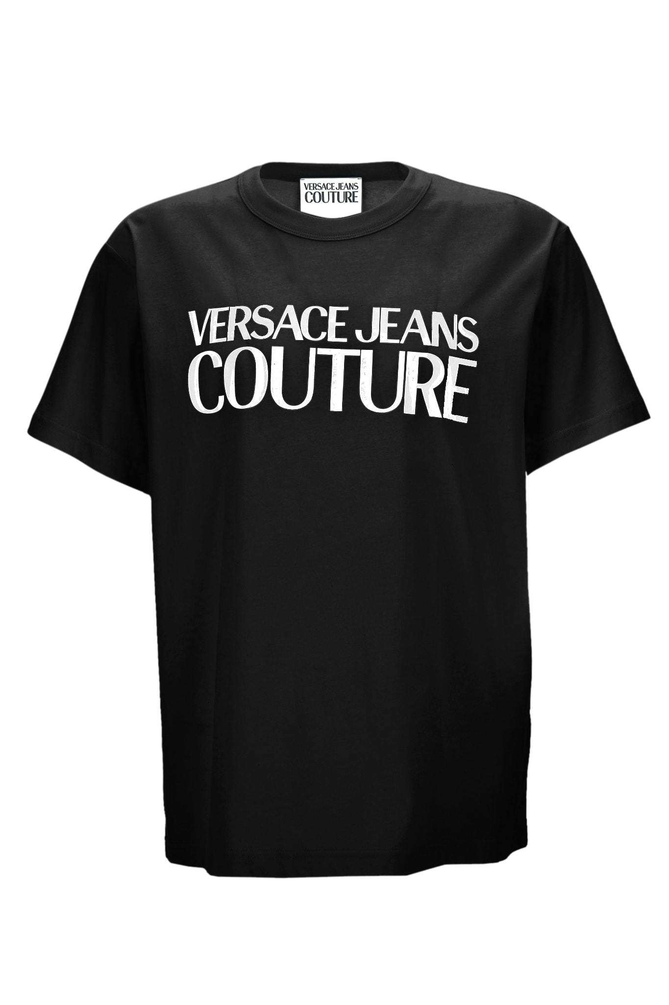 Shop Versace Jeans Couture T-shirt In Black