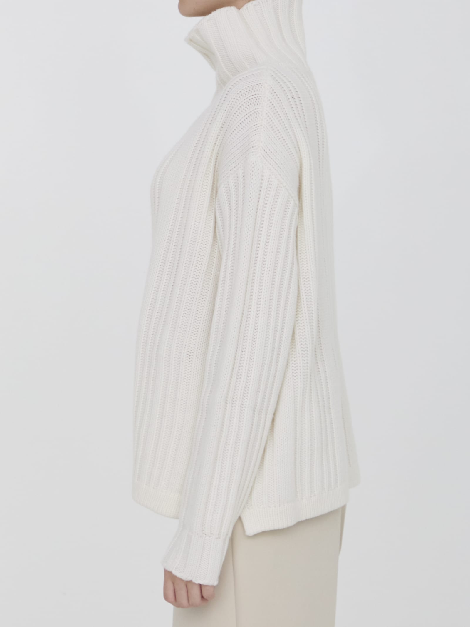 Shop Max Mara Vitalba Sweater In White