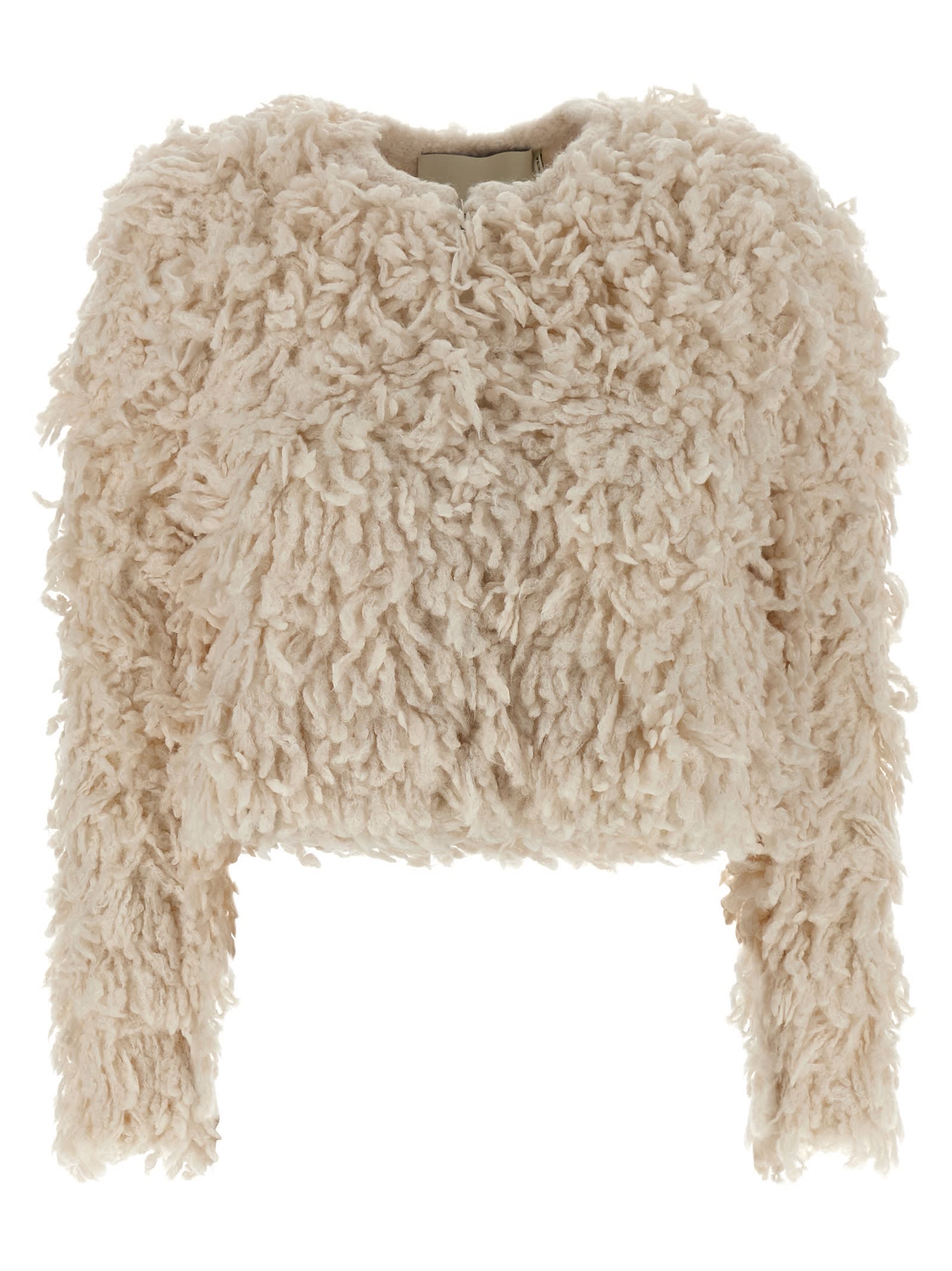 Isabel Marant Fedra Cardigan In Neutral