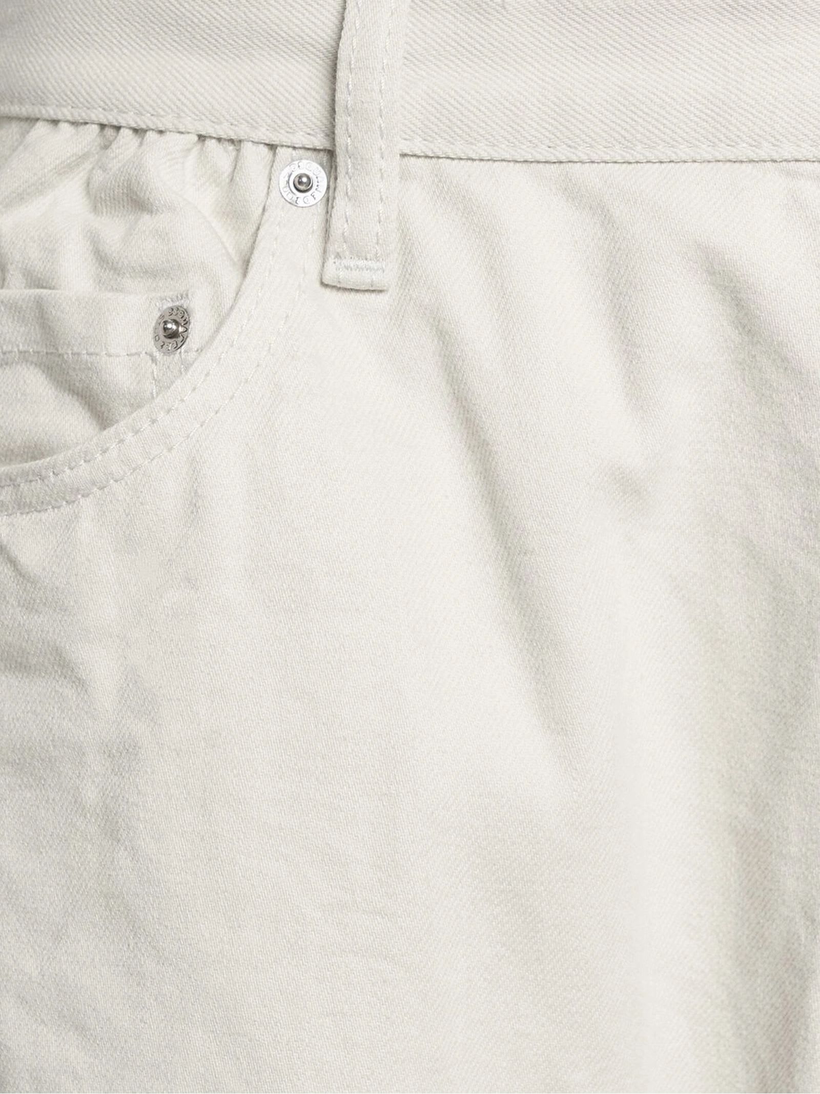 Dsquared2 Mens Off-white Icon Ice London Bro Straight-leg Regular-fit Denim Jeans In White