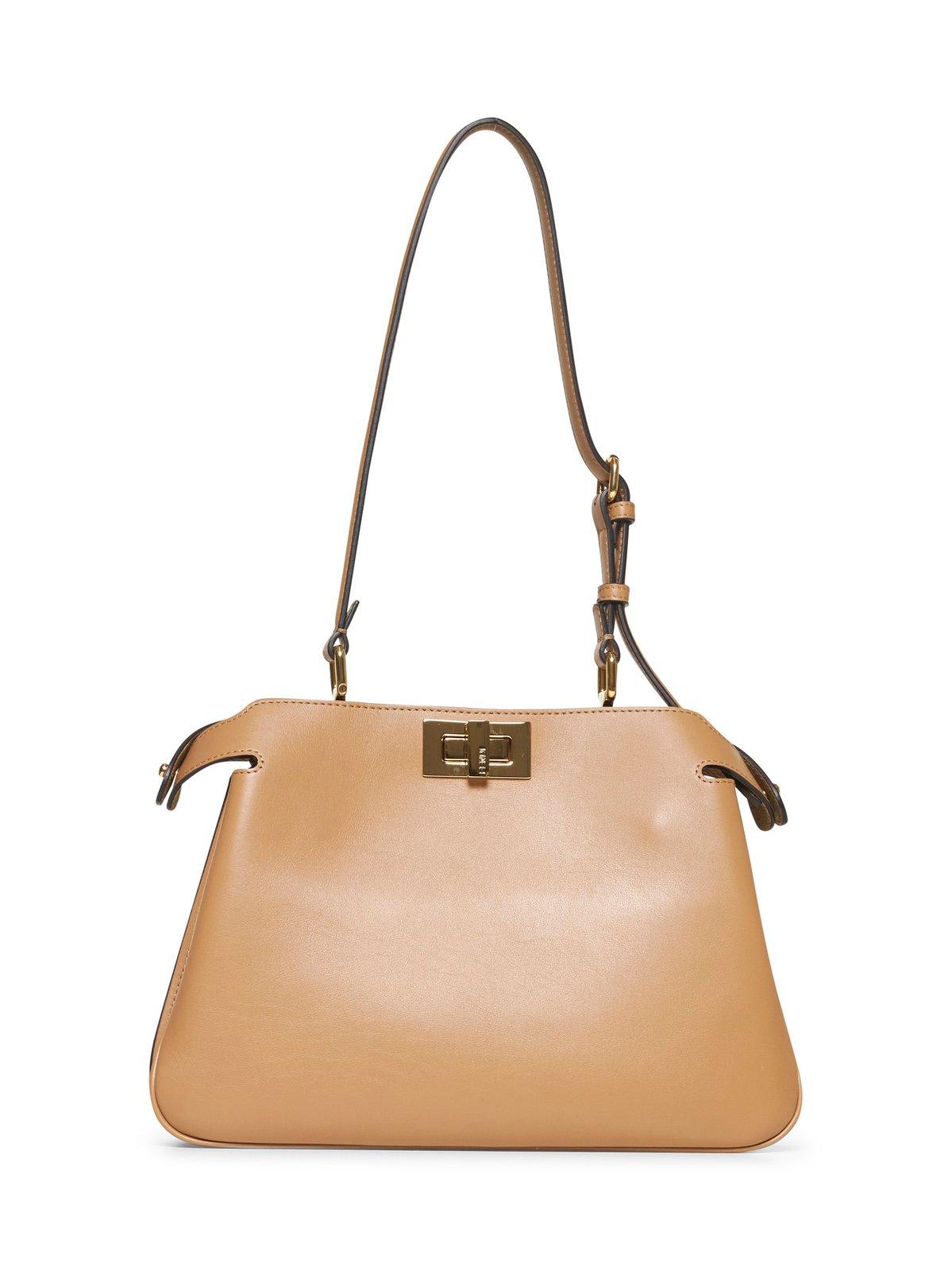 Fendi Women's Peekaboo Shoulder Bag In Neutral