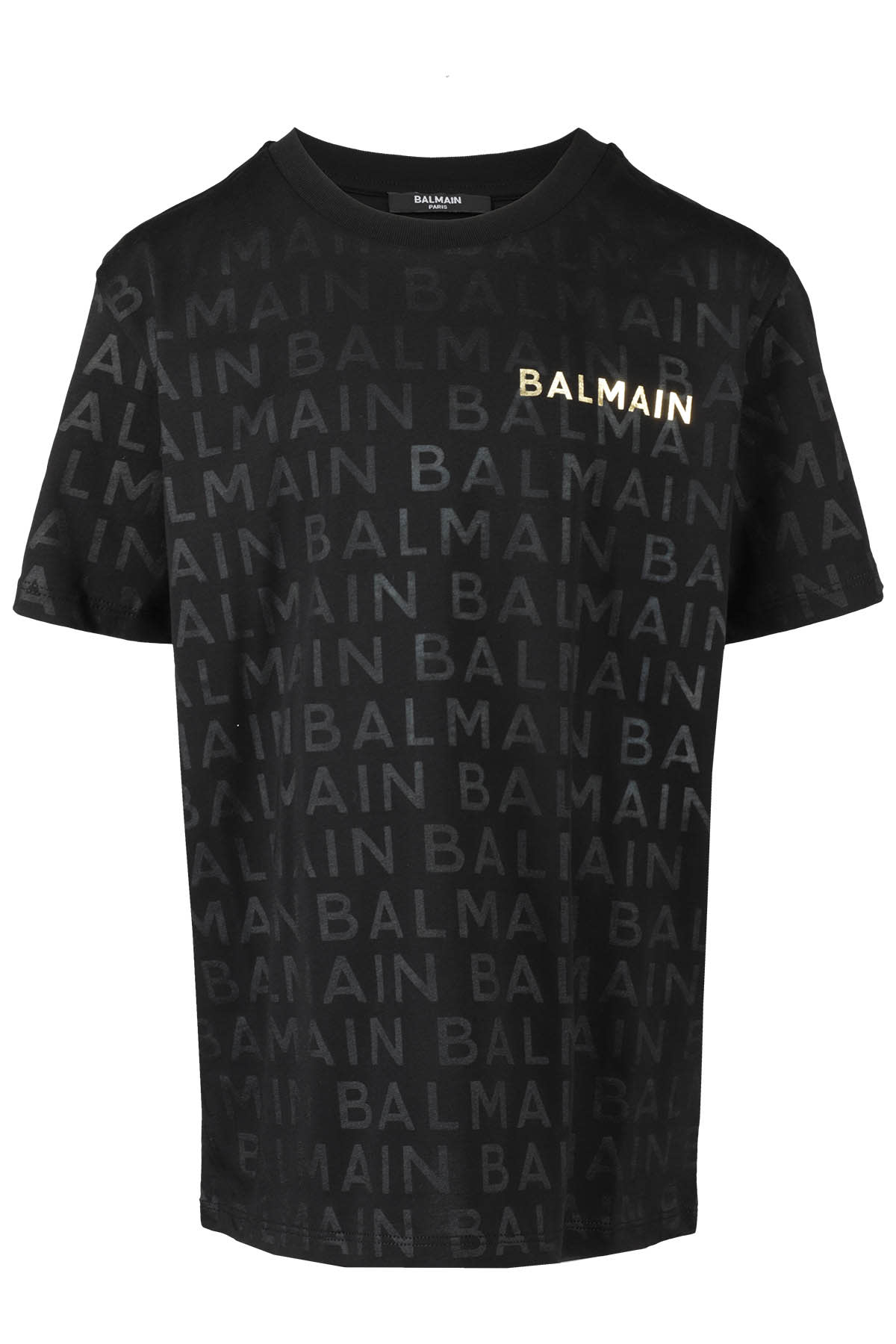 Balmain Kids' Tshirt In Ne Black