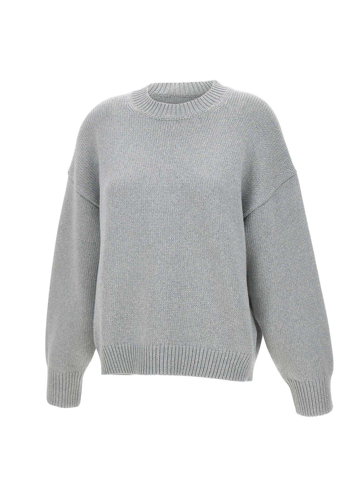 Shop Theory Crewneck Knitted Jumper