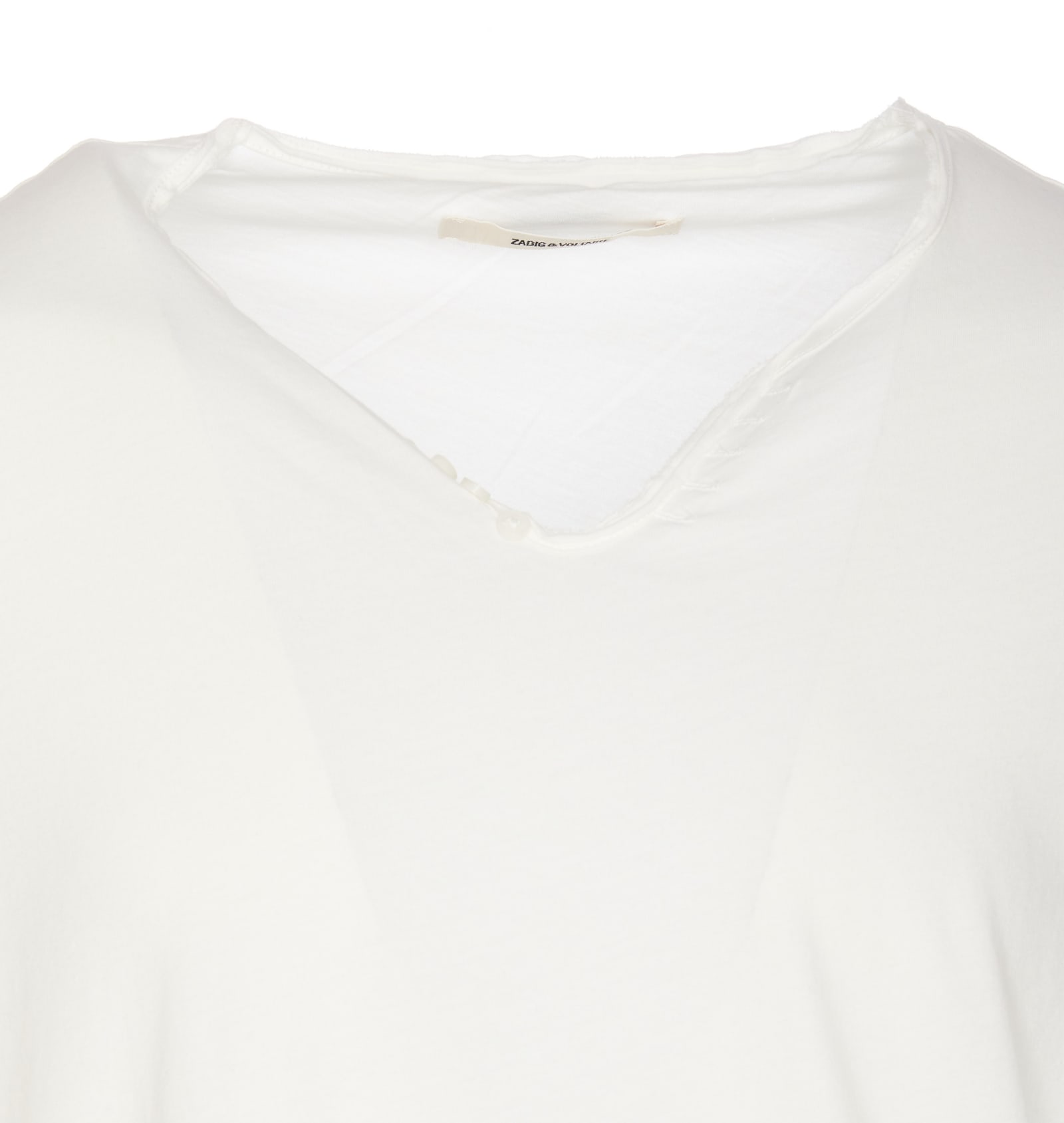 Shop Zadig &amp; Voltaire Monastir T-shirt In White