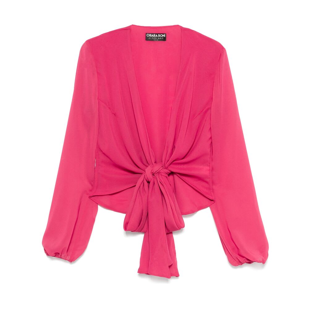 La Petit Robe Di Chiara Boni Shirt In Pink