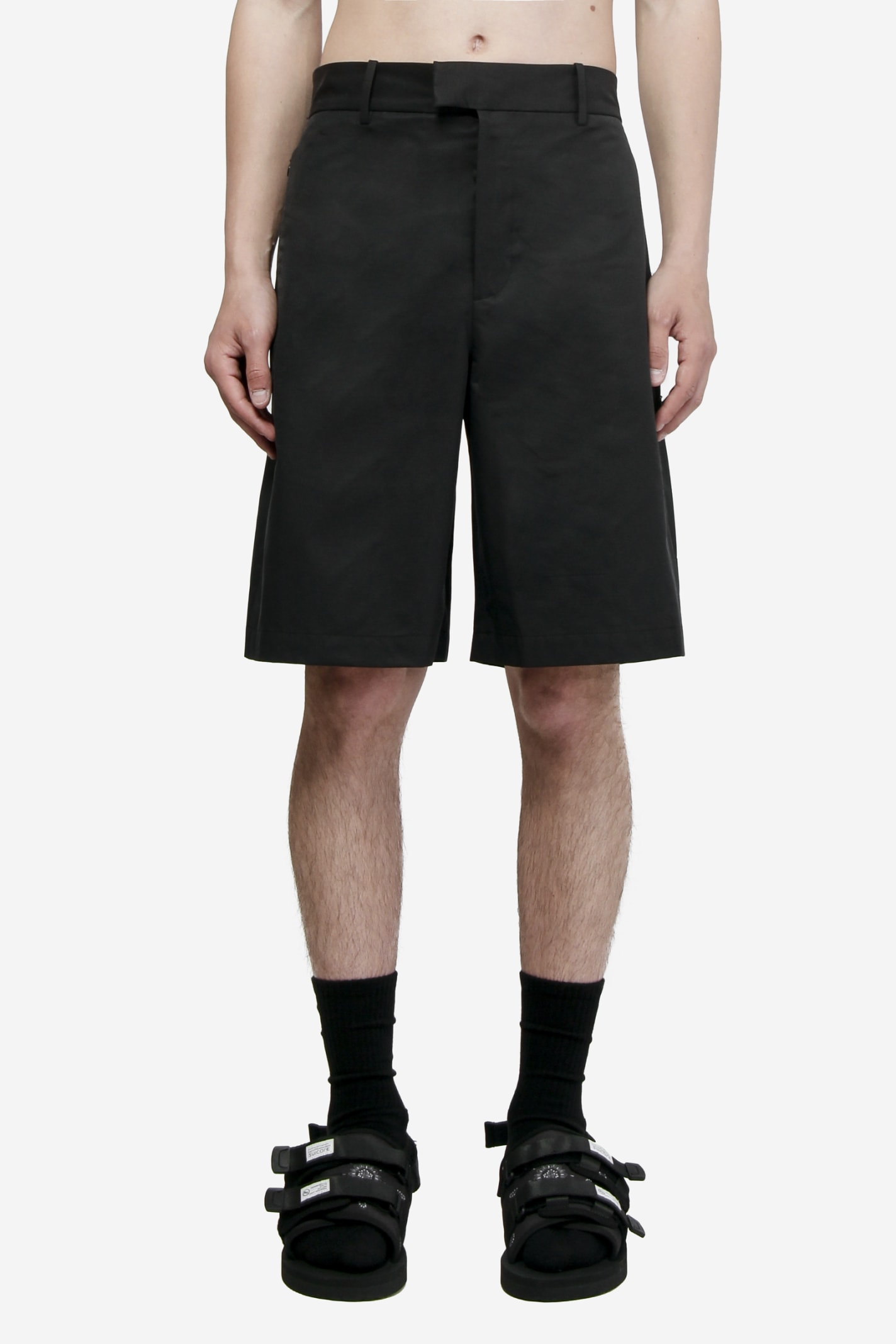 A-COLD-WALL Treated Wide Shorts