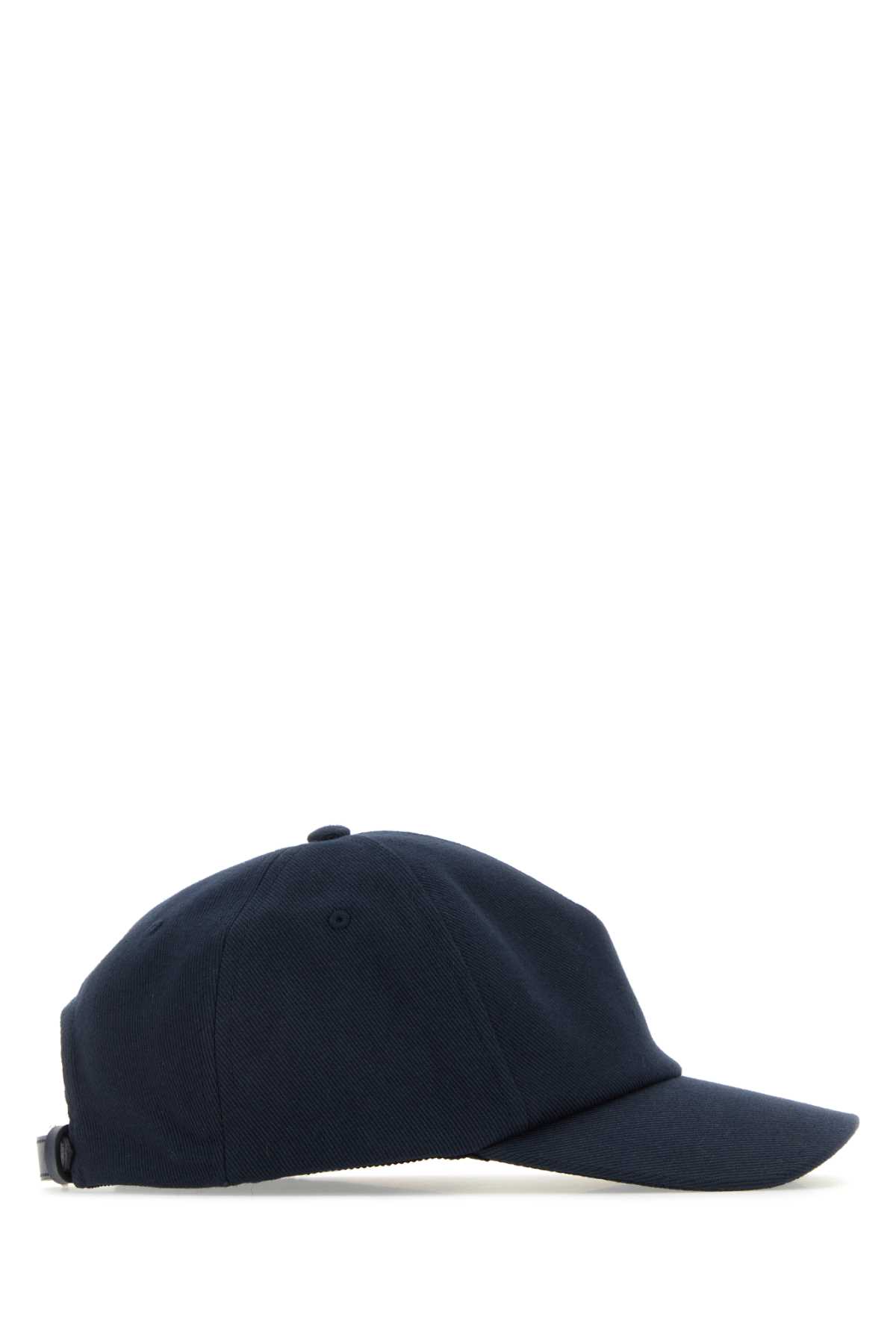 FENDI MIDNIGHT BLUE COTTON BASEBALL CAP 