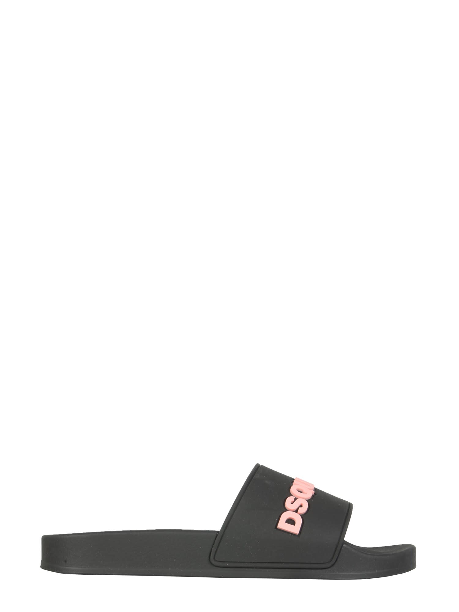Dsquared2 Rubber Slide Sandals