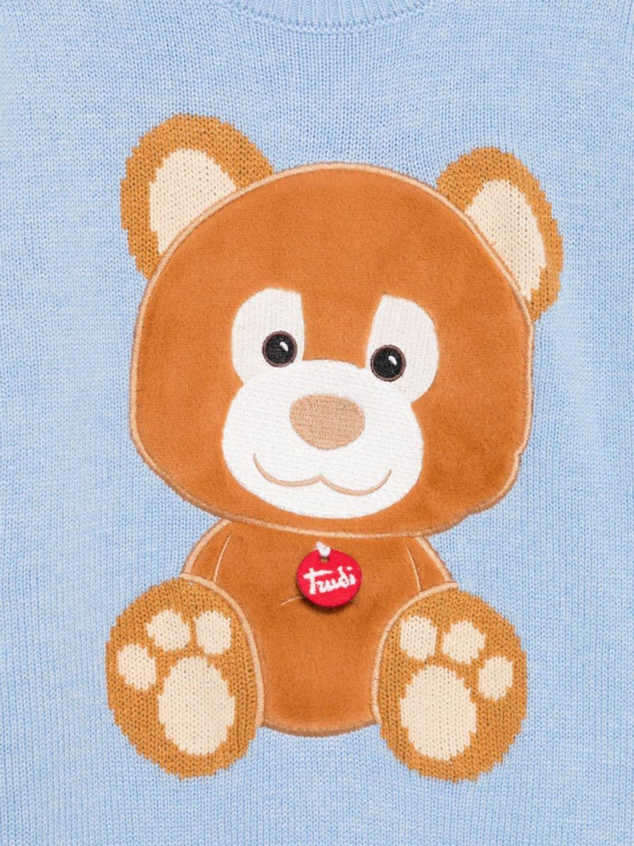 Mc2 Saint Barth Teddy Shirt In Blue