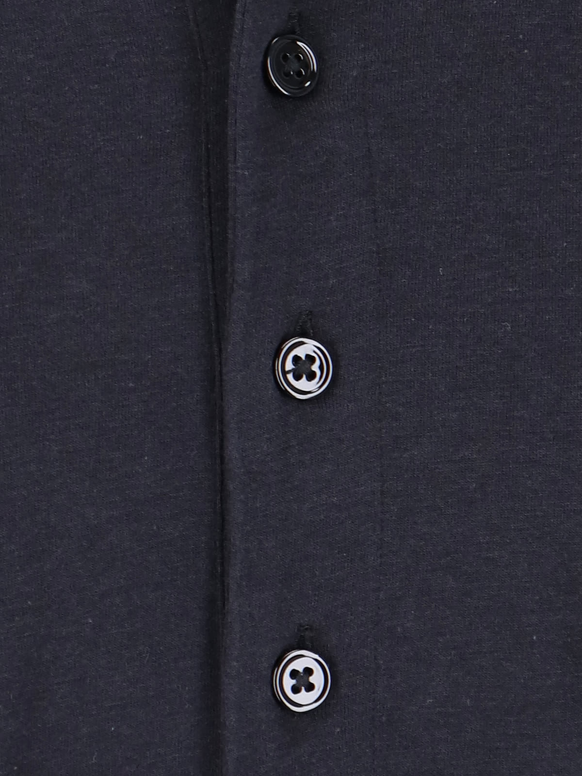 Tom Ford Short-button Fastening T-shirt In Black