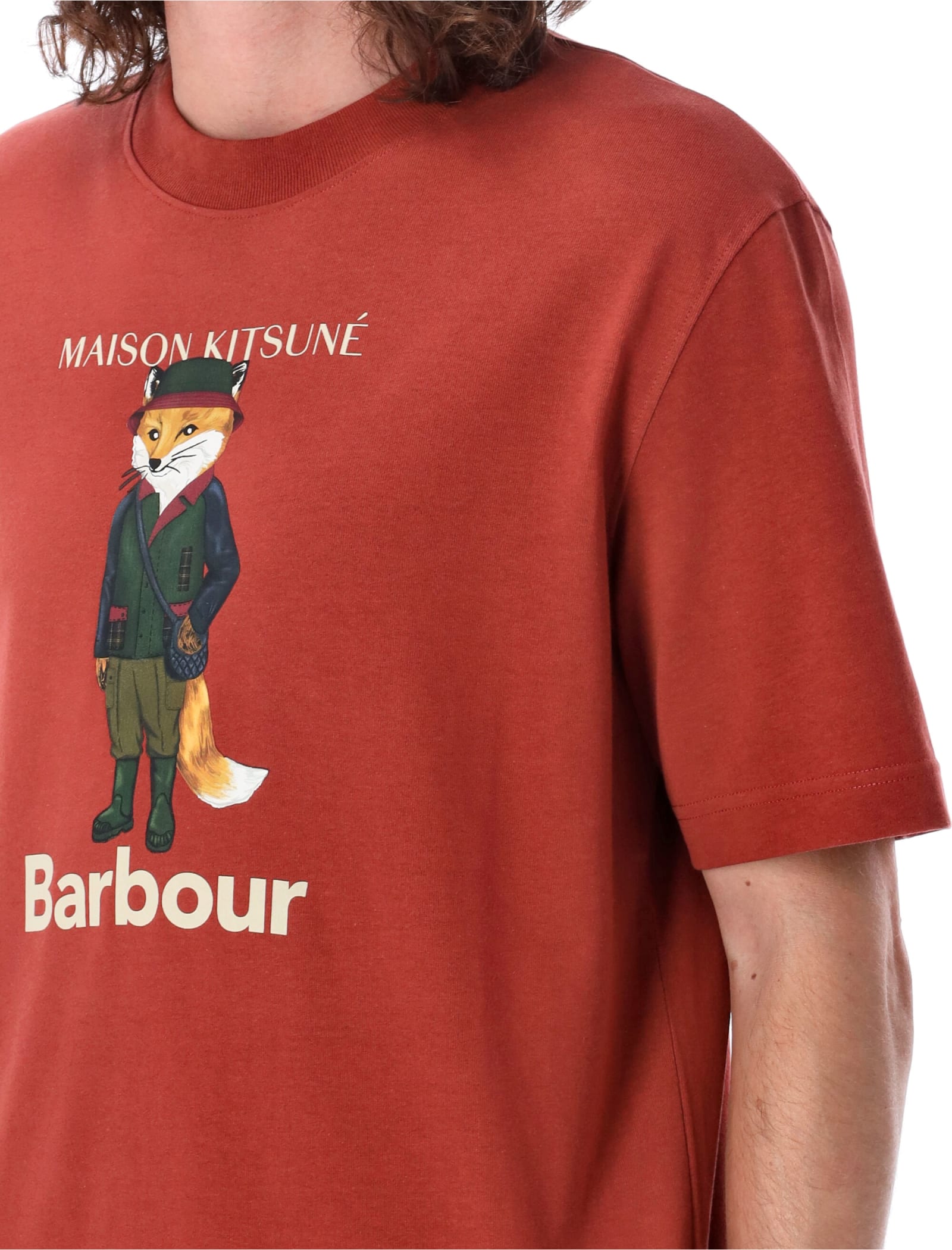 Barbour X Mk Beaufort Fox Tee | Smart Closet