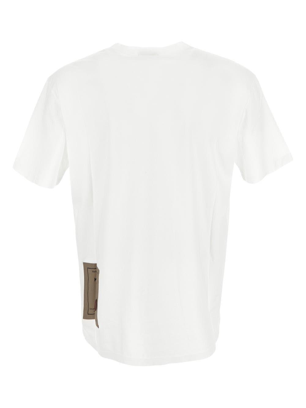 Shop Ten C Cotton T-shirt In White