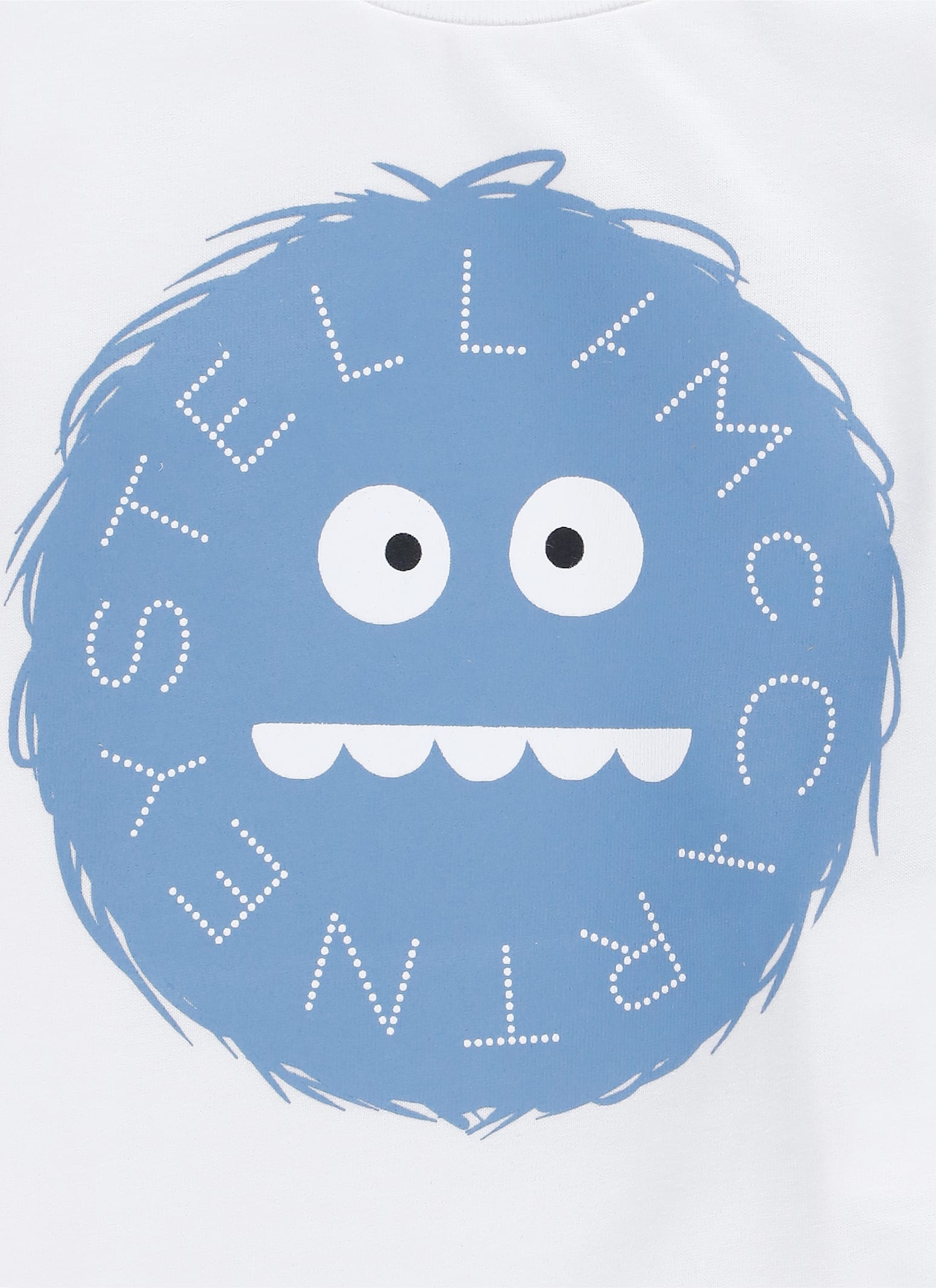 Stella Mccartney T-shirt With Logo In Gray