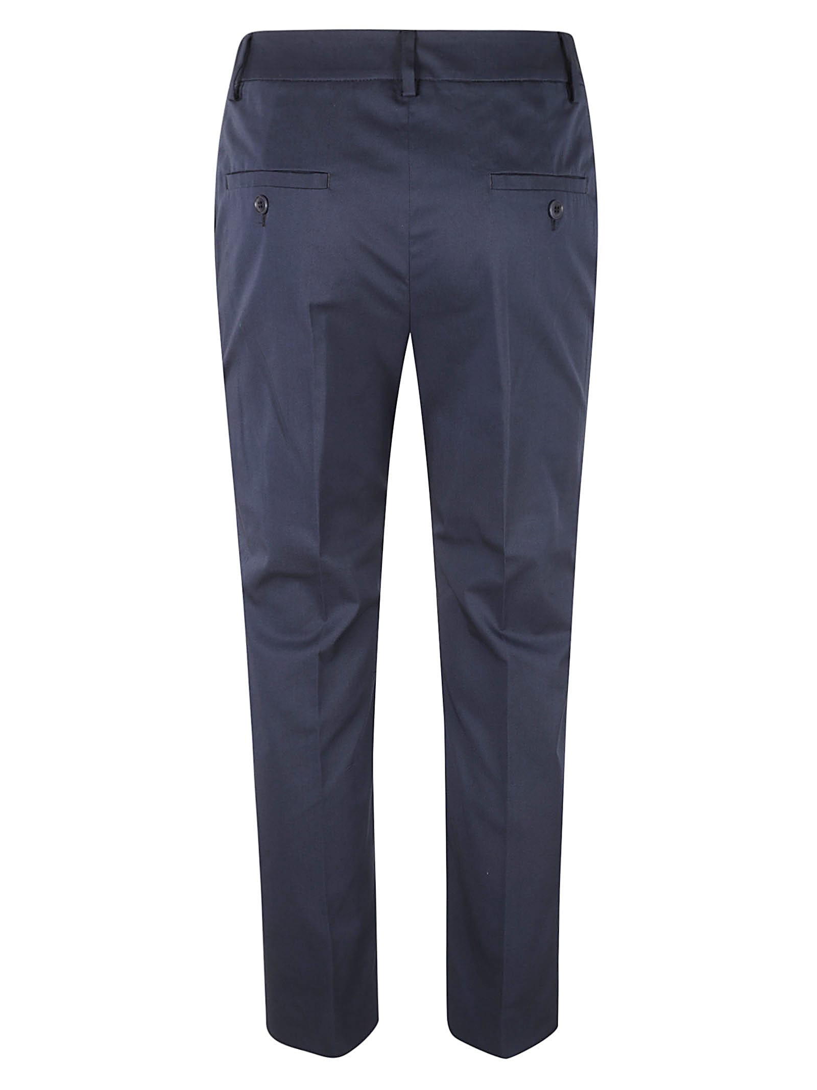 Weekend Max Mara Casual Pants With Belt Loops In Blue