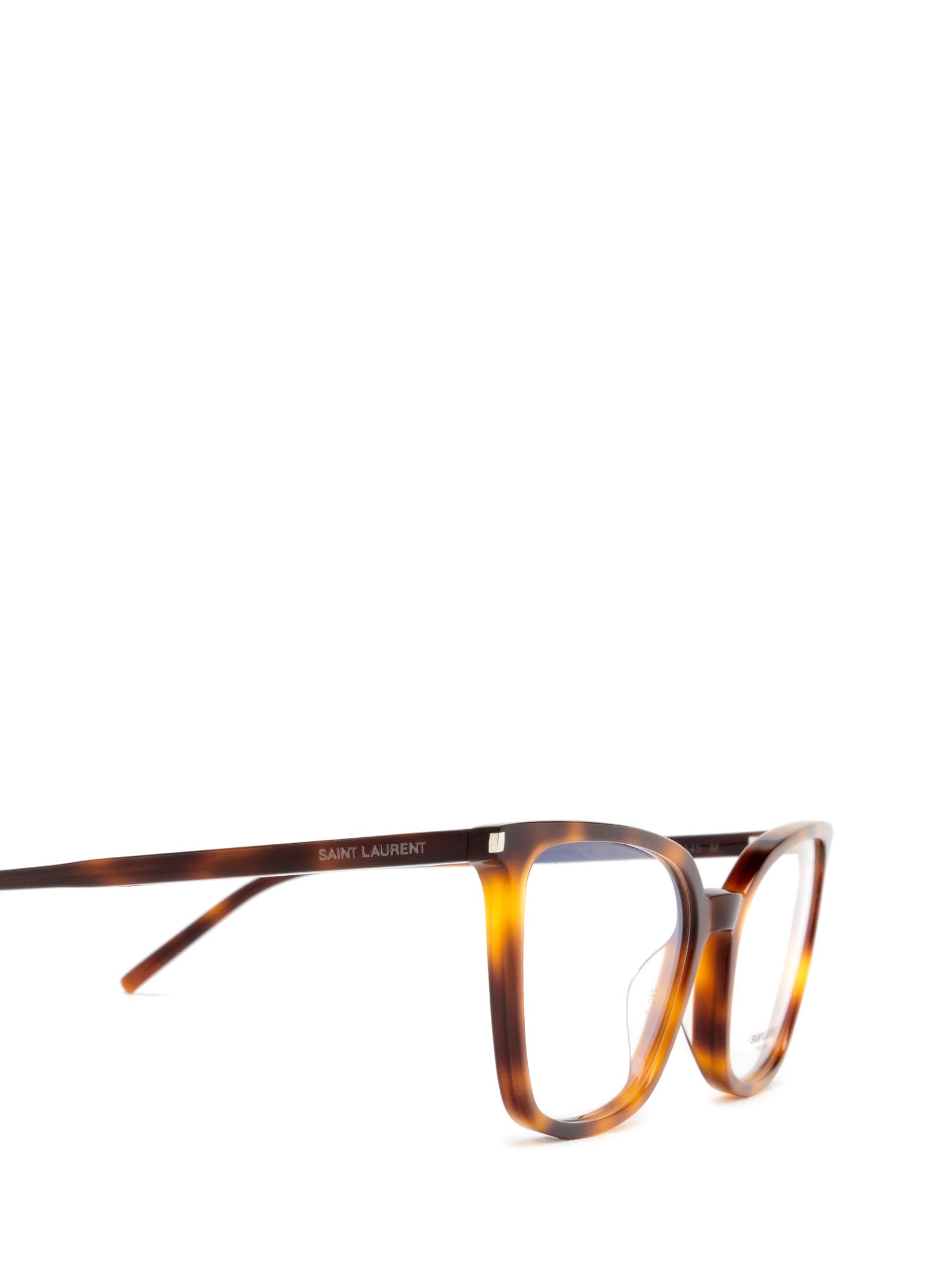 Saint Laurent Sl 669 Havana Glasses In 003 Havana Havana Transpa