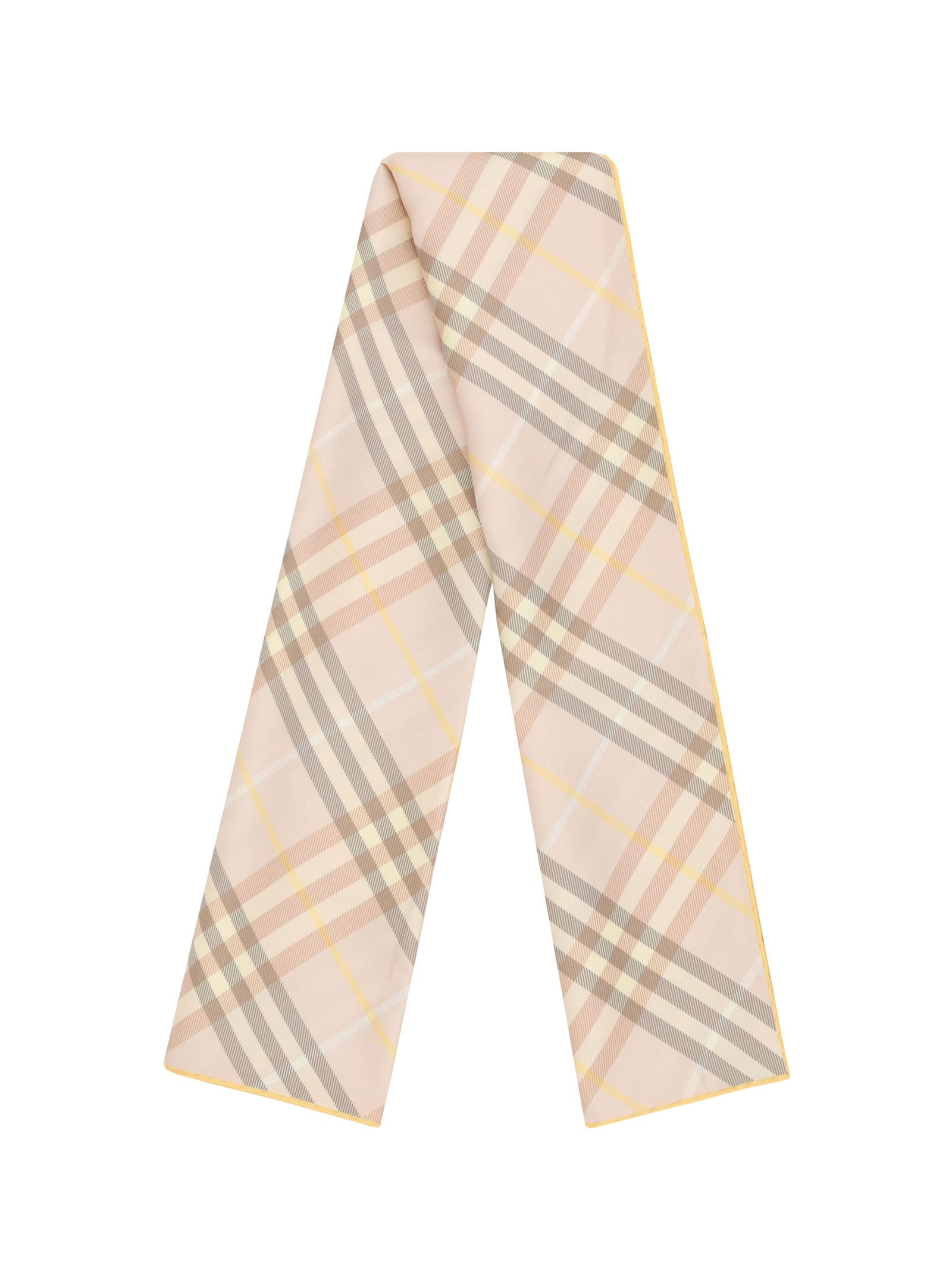 BURBERRY BURBERRYS SILK SCARF