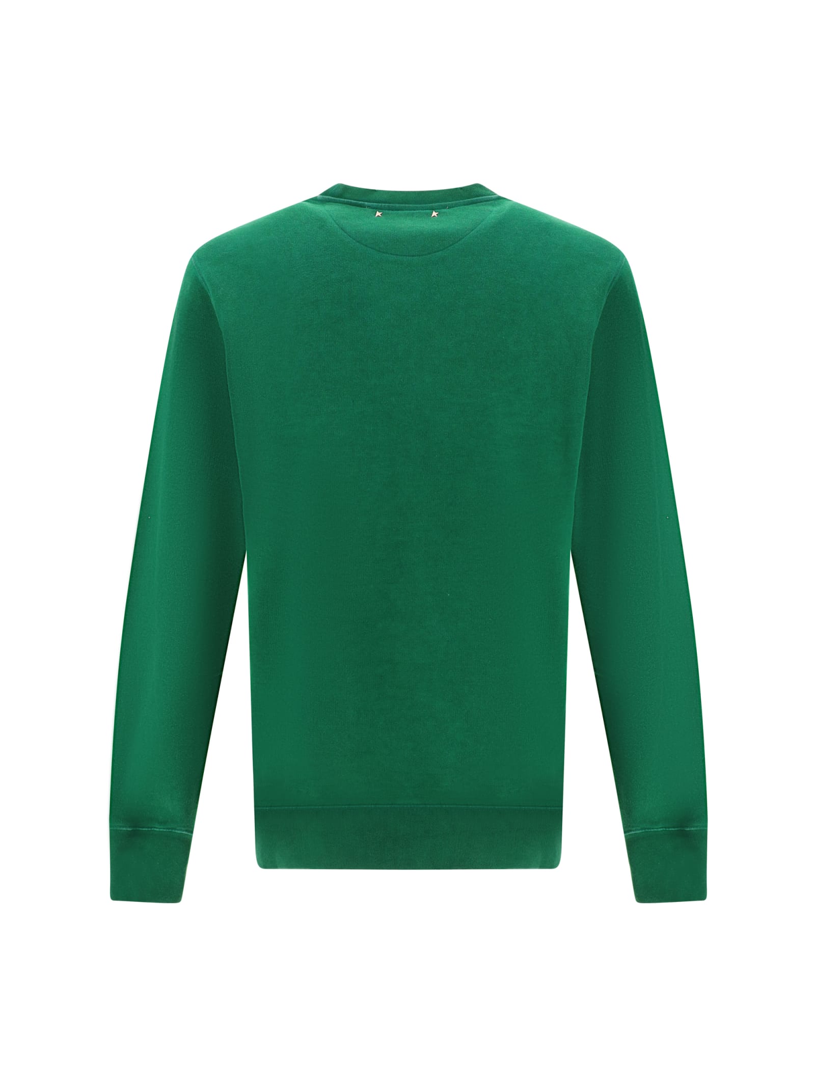 Shop Golden Goose Archibald Sweatshirt In Green Jacket
