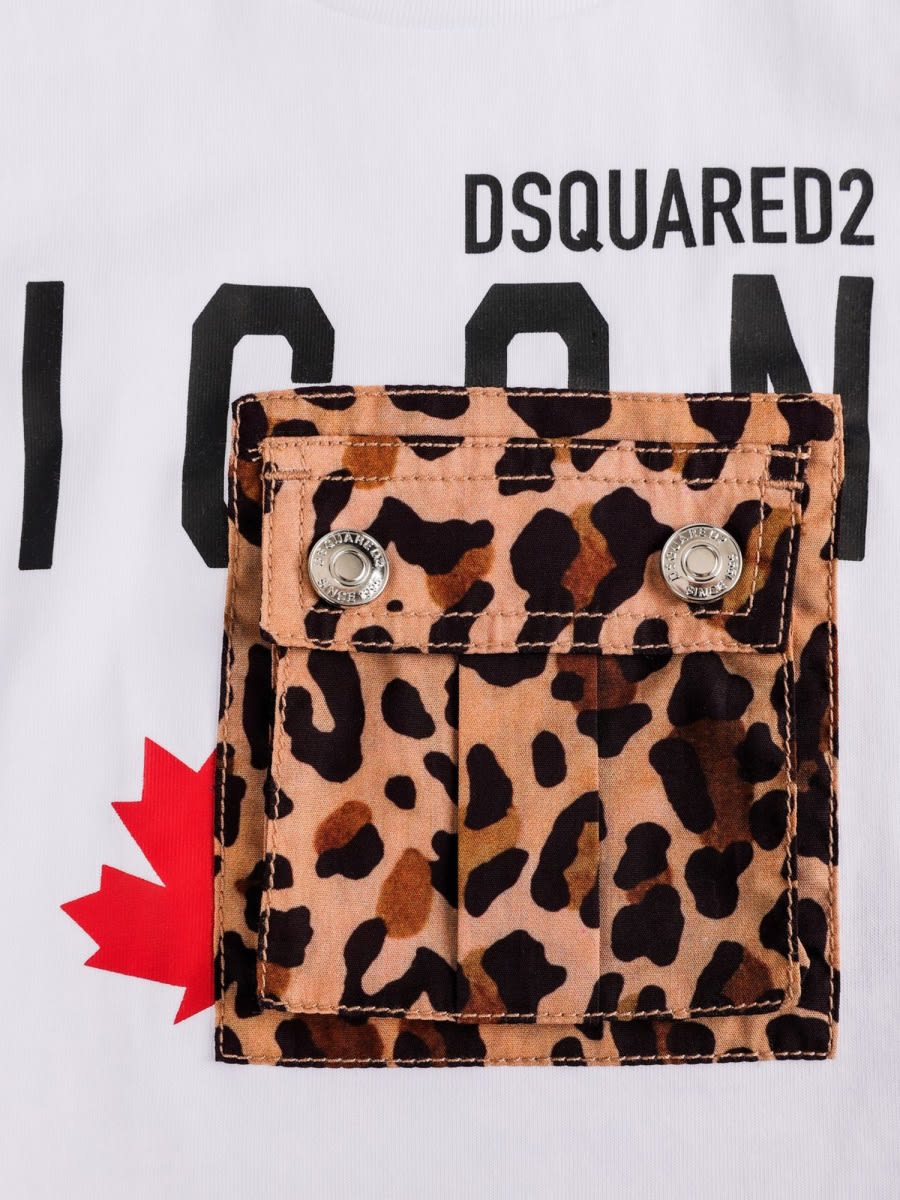 Dsquared2 Icon Shirt In White