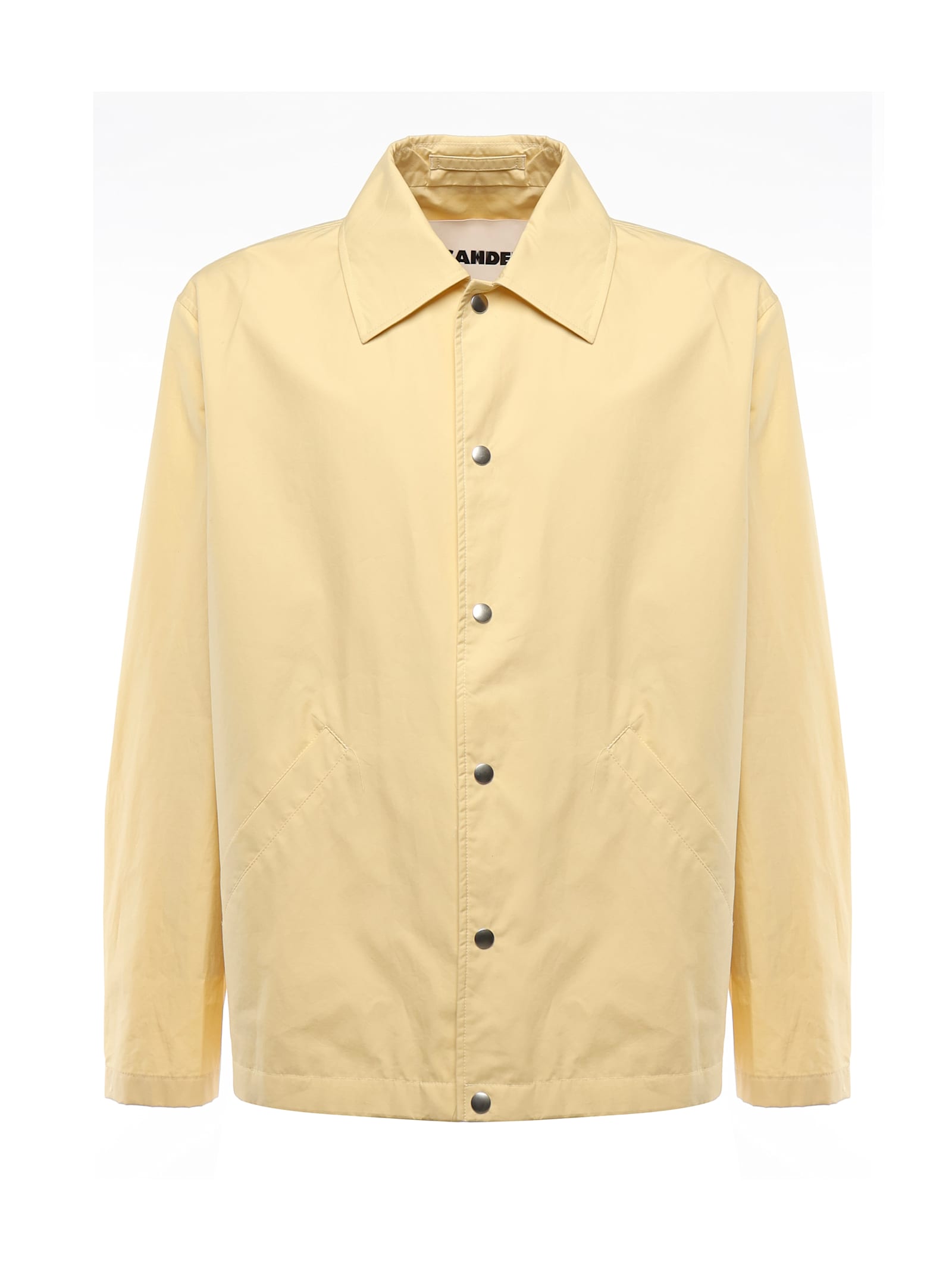 Jil Sander Logo Printed Long-sleeved Jacket