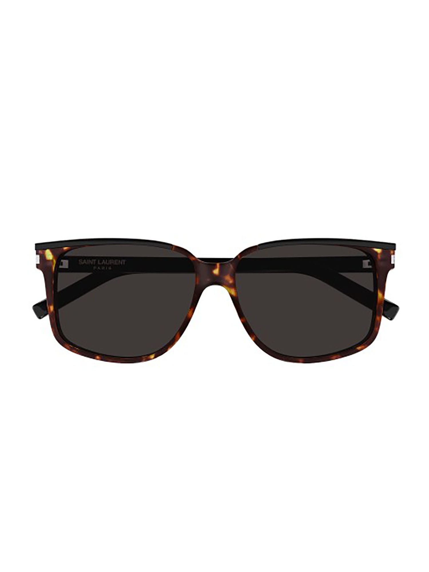 Shop Saint Laurent Sl 599 Sunglasses In Black Black Black