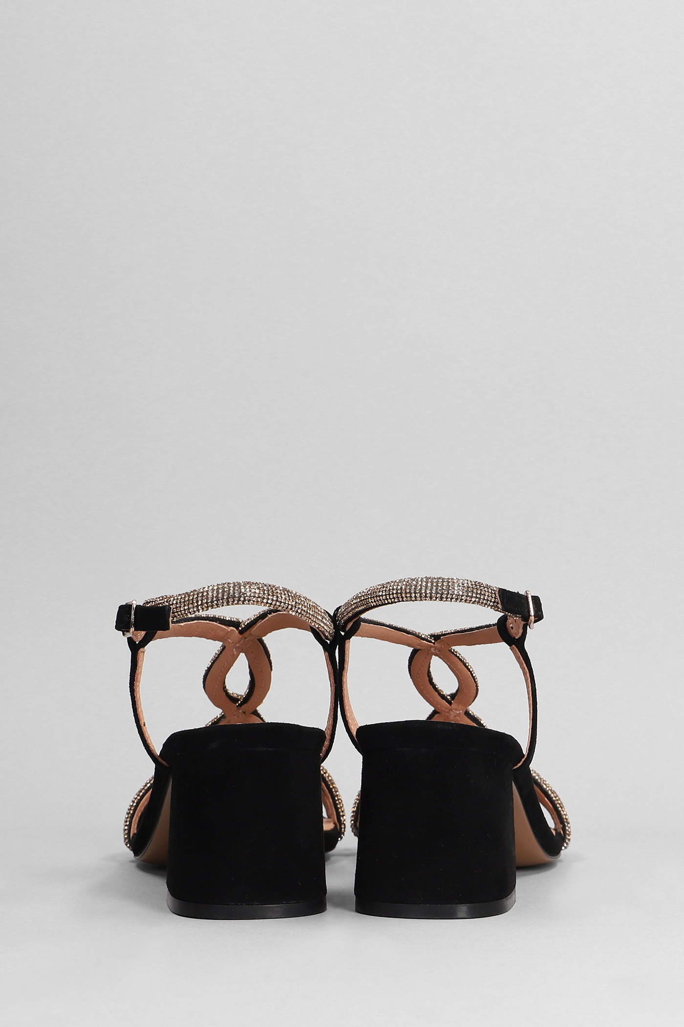 Shop Bibi Lou Tansy 60 Sandals In Black Suede