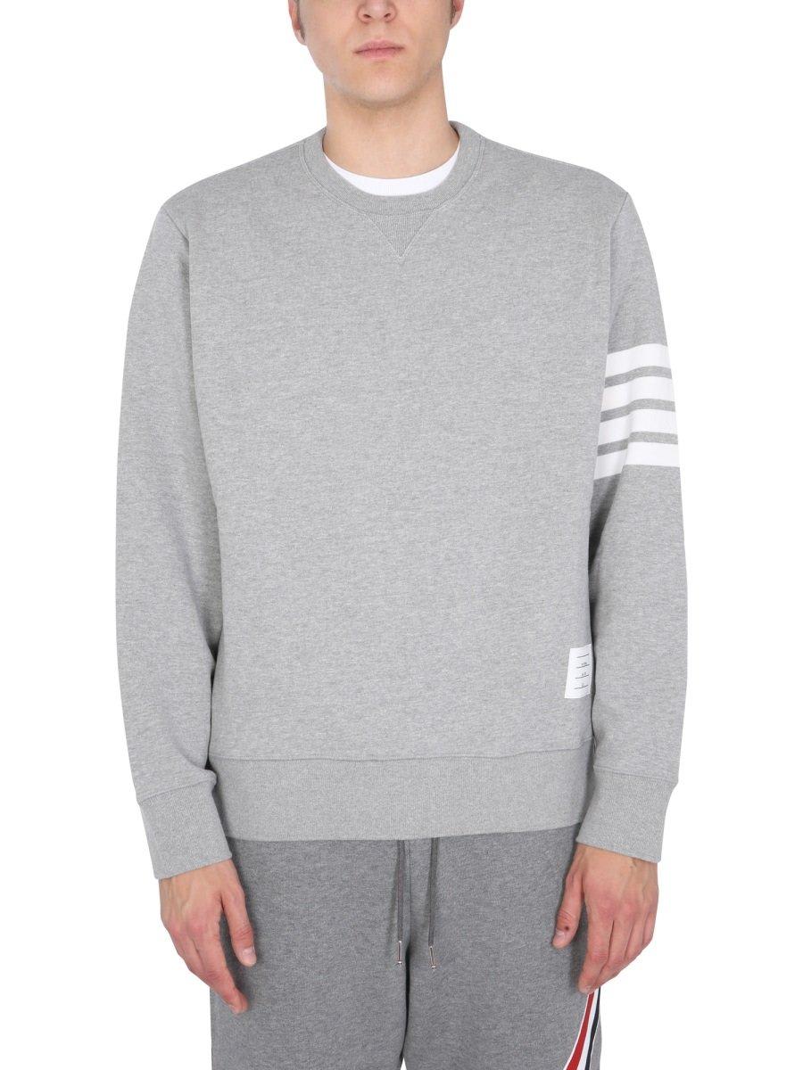 THOM BROWNE 4-BAR STRIPE SWEATSHIRT