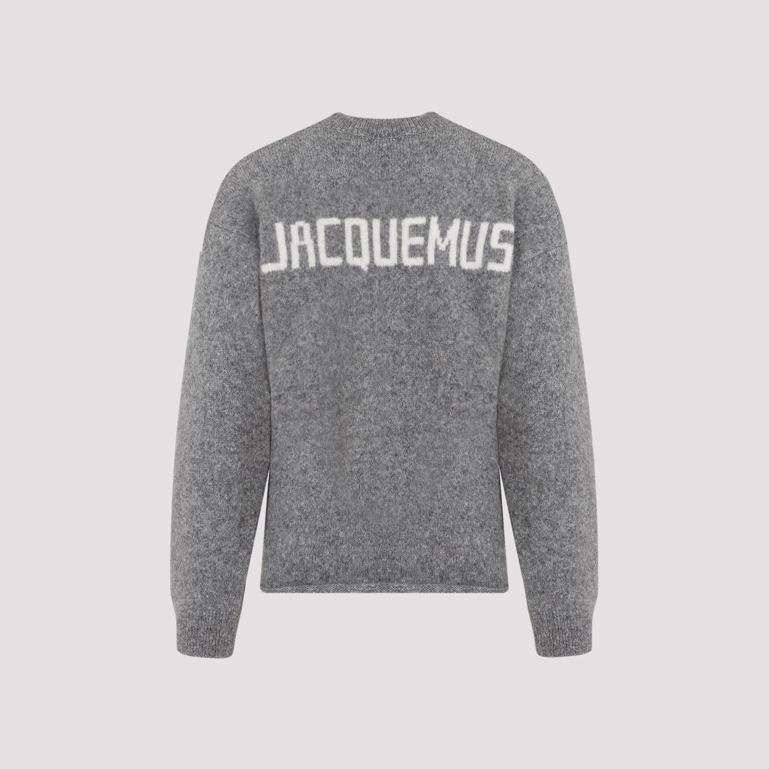 Shop Jacquemus Le Pull Pullover In Grey