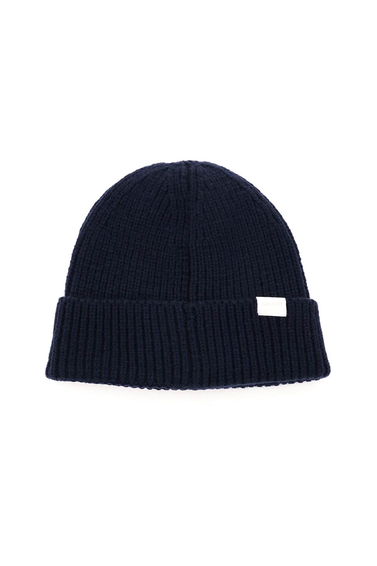 Silted Ribbed Beanie Hat