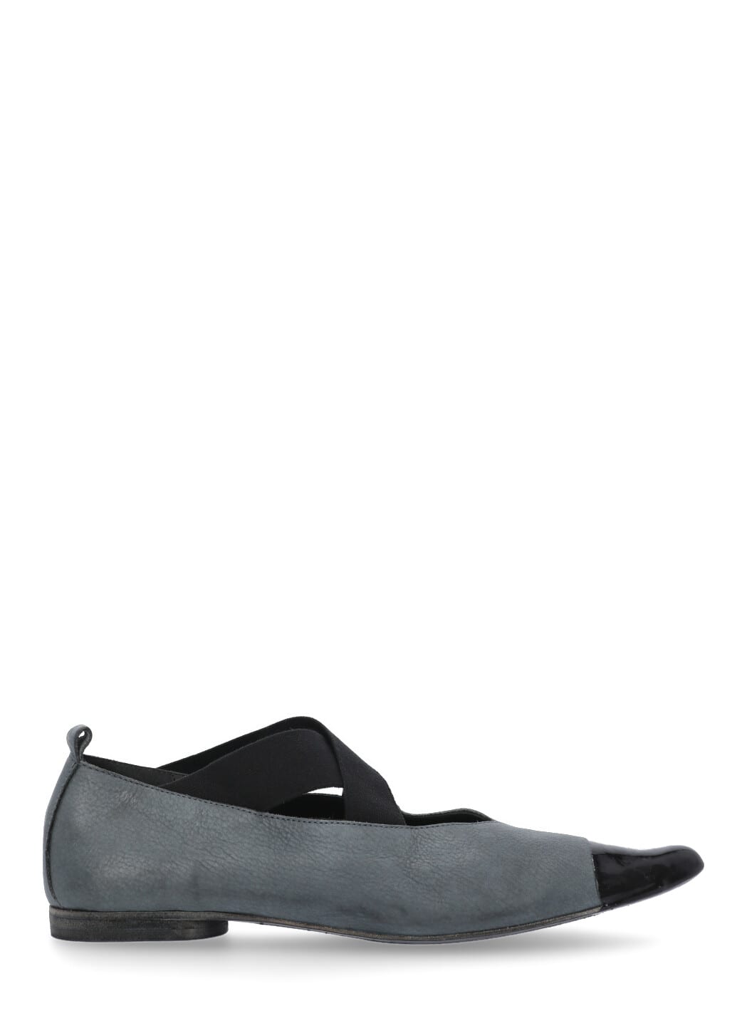 Uma Wang Crossover Design Flat Shoe