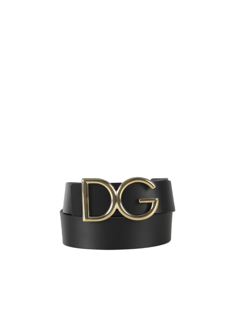 Dolce & Gabbana Dg Logo Buckle Belt