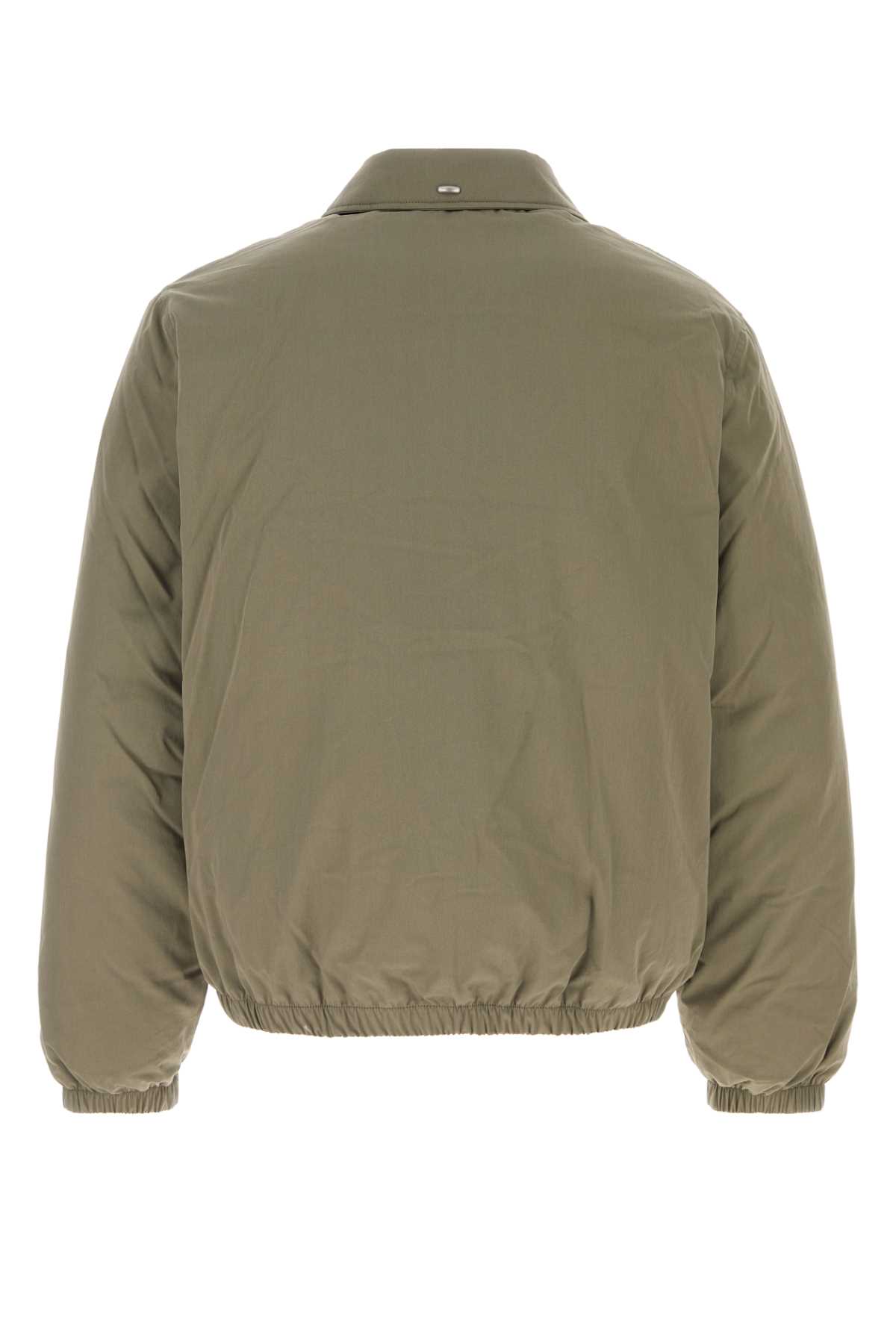 Our Legacy Sage Green Cotton Blend Bomber Jacket In Green