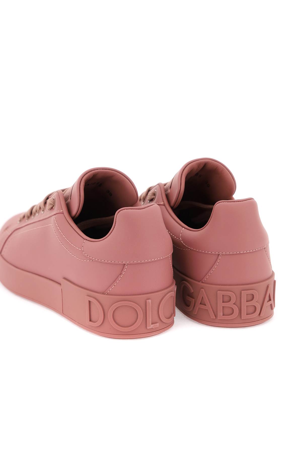 Shop Dolce & Gabbana Portofino Sneakers In Pink